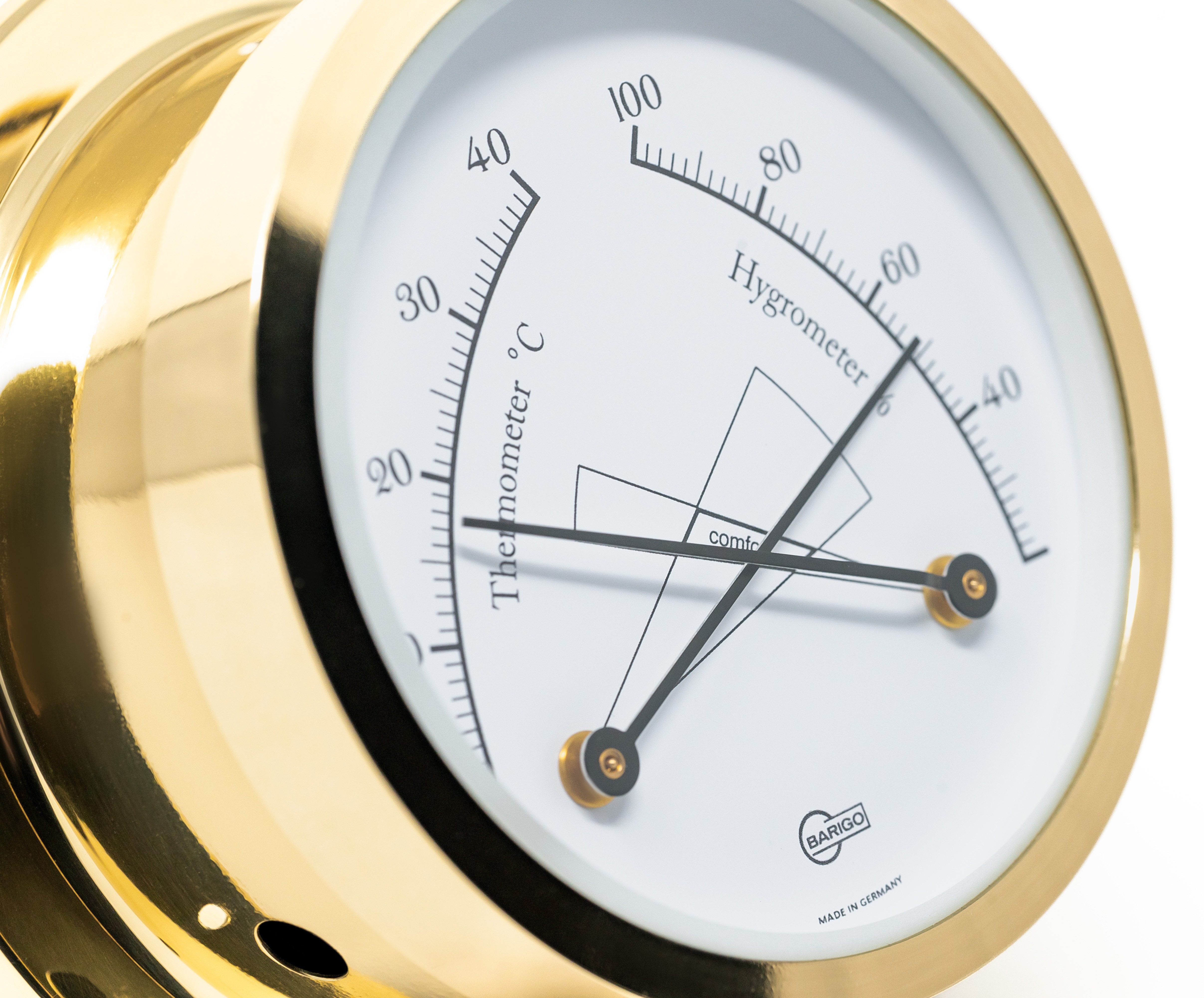 Barigo Klimamesser Star 1190 Thermo-Hygrometer 110mm Made in Germany