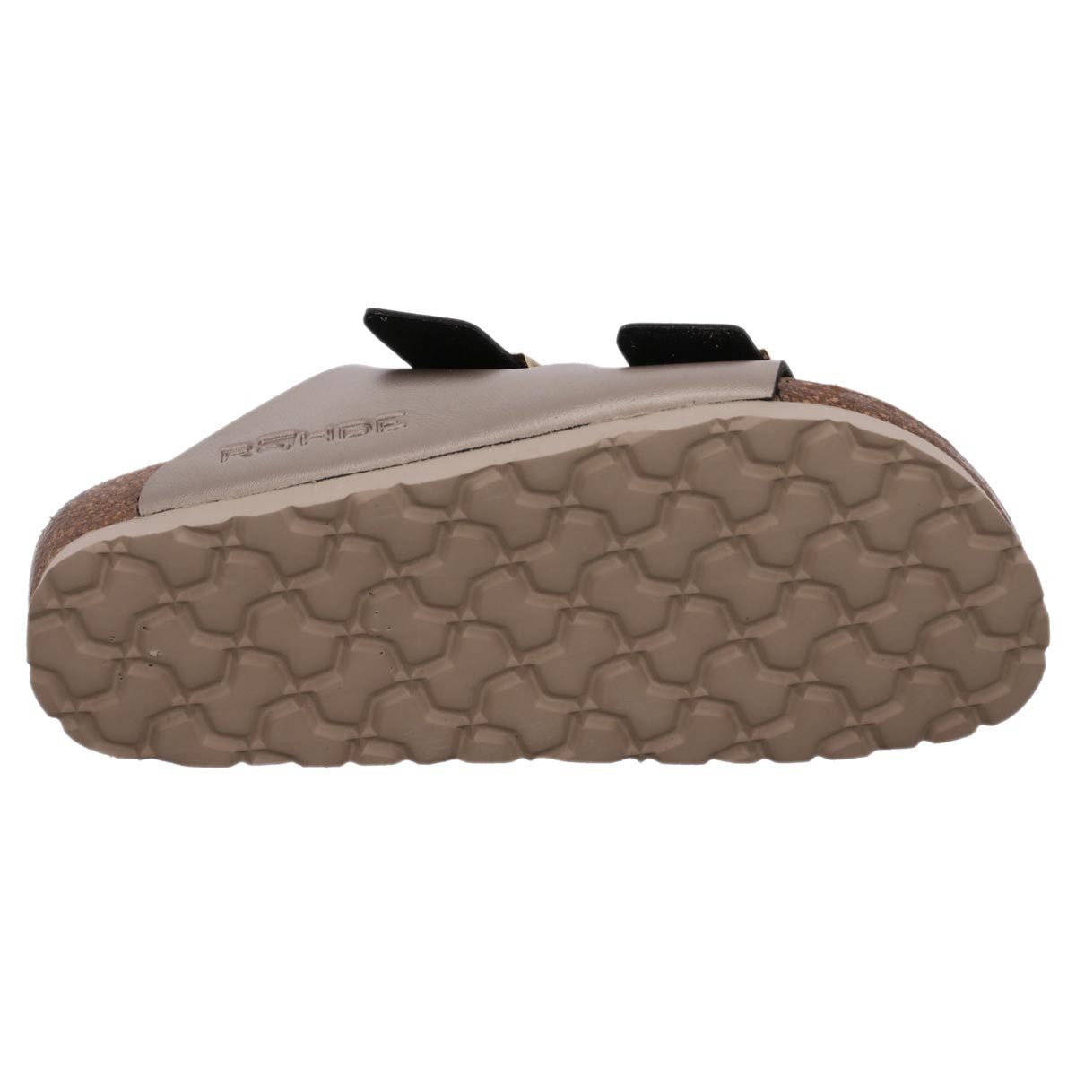 Rohde Alba Pantolette (1-tlg) Pantoletten - Kork-Tieffußbett, Variable Passform