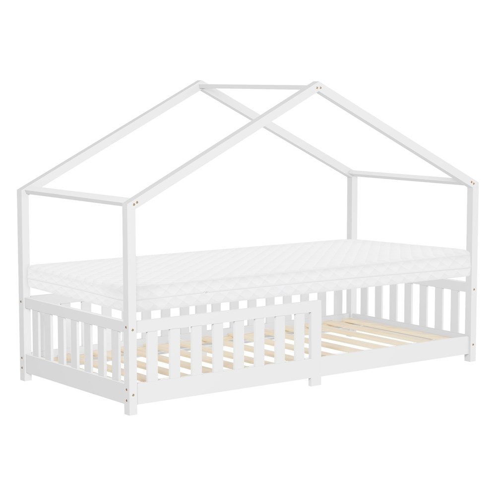 ML-DESIGN Spielbett Hausbett Kinderbett inkl. Lattenrost günstig online kaufen