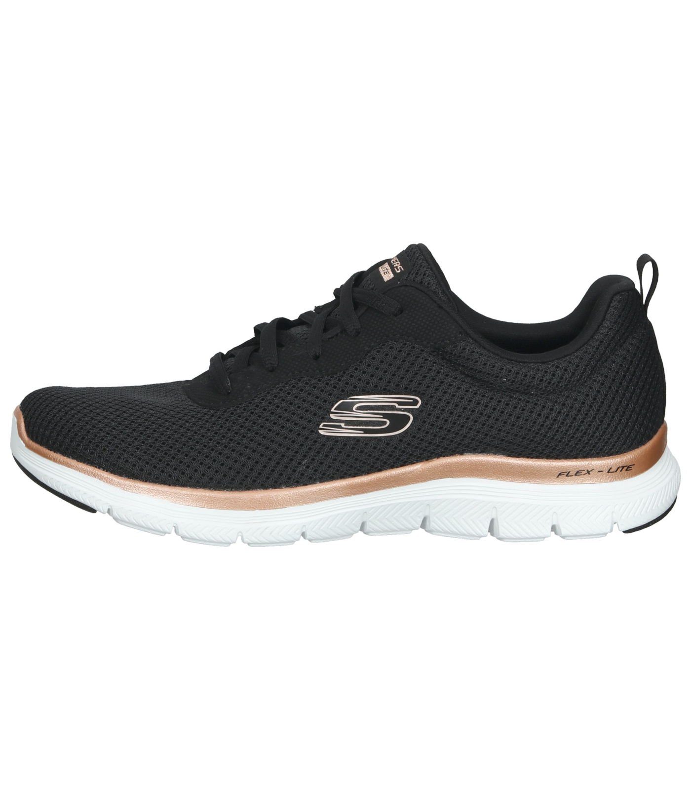 Mesh Sneaker Skechers Sneaker Schwarz