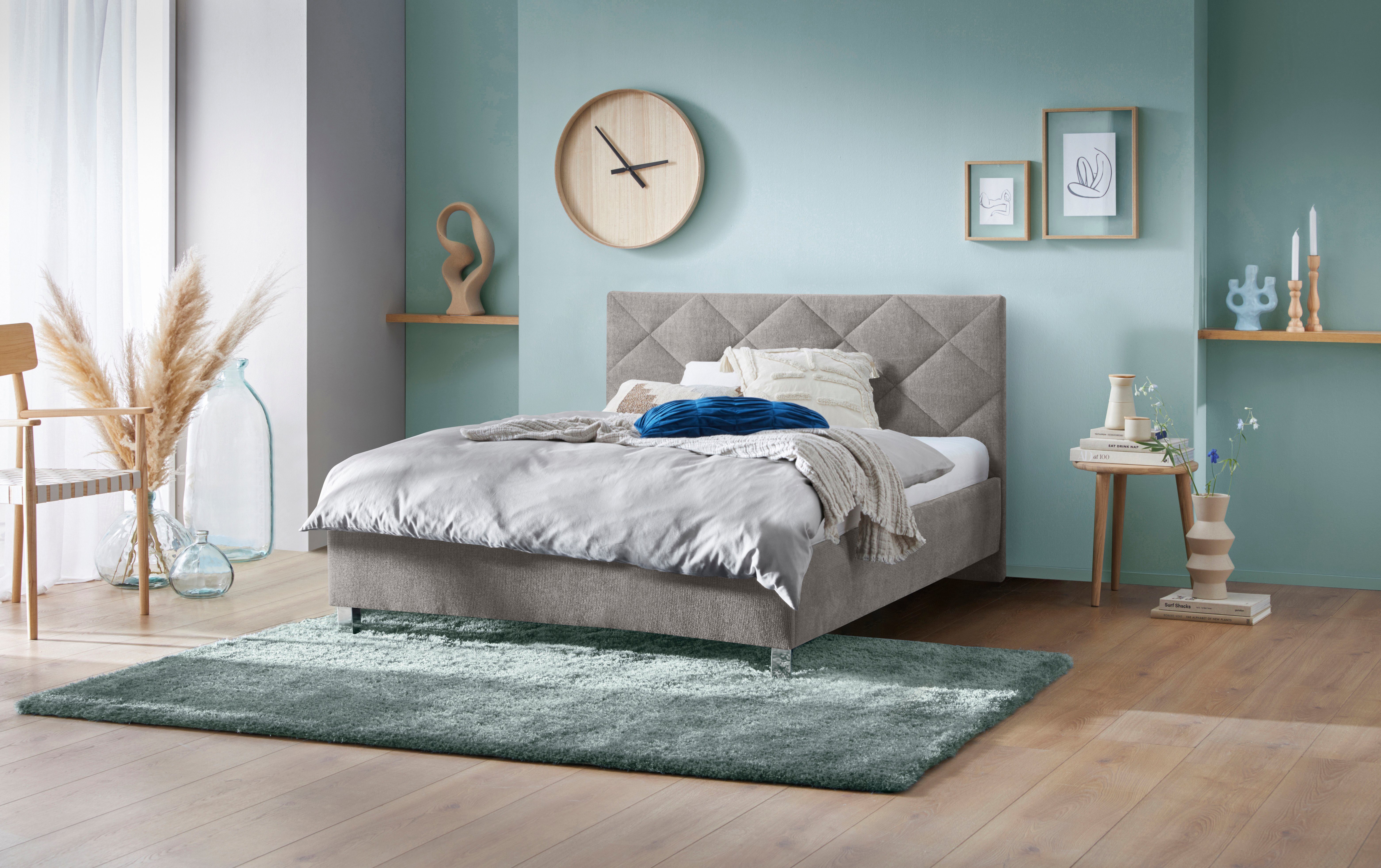 Westfalia Schlafkomfort Polsterbett "Padua" mit Rautensteppung, 3 verschied günstig online kaufen