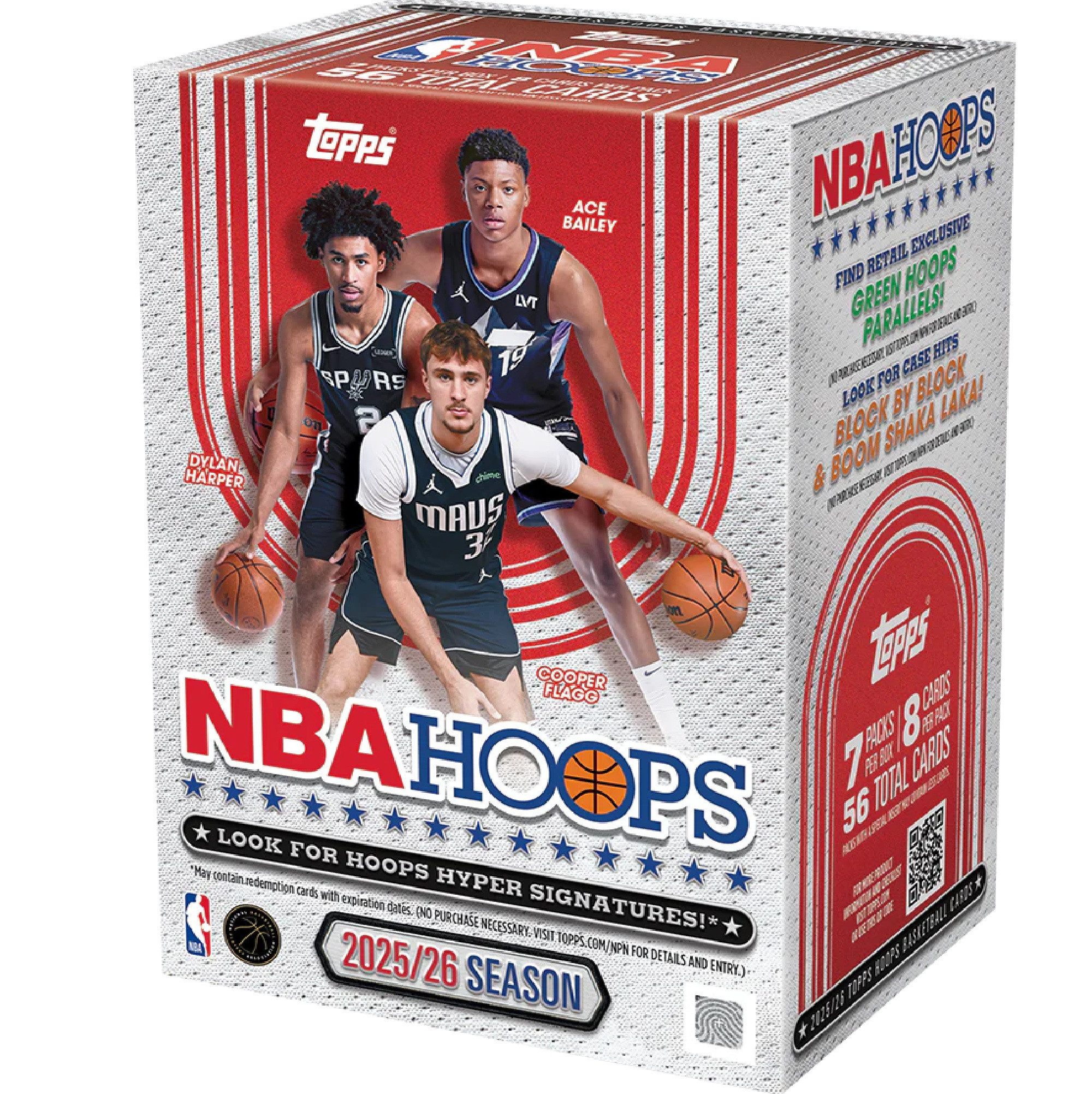 Topps Sammelkarte 2025/26 Topps Hoops Basketball Value Box