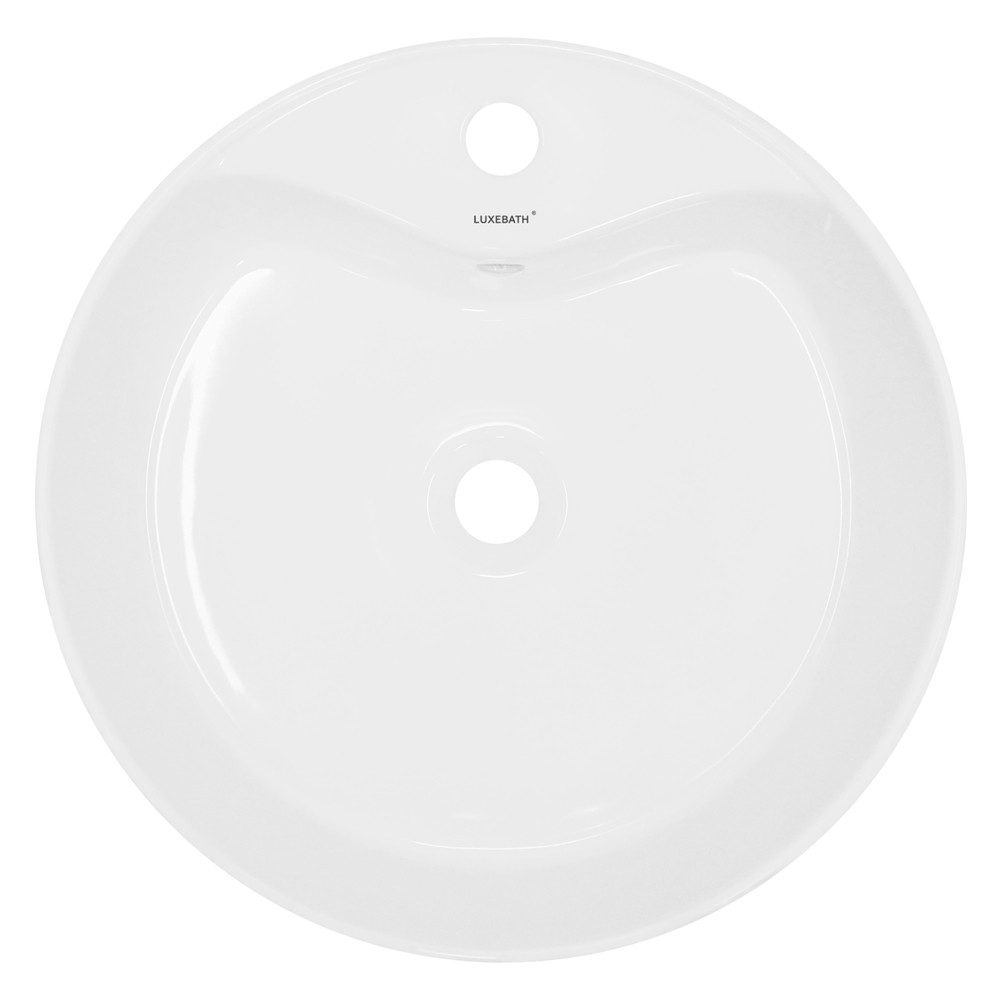 LuxeBath Waschbecken Handwaschbecken aus Keramik Waschtisch günstig online kaufen