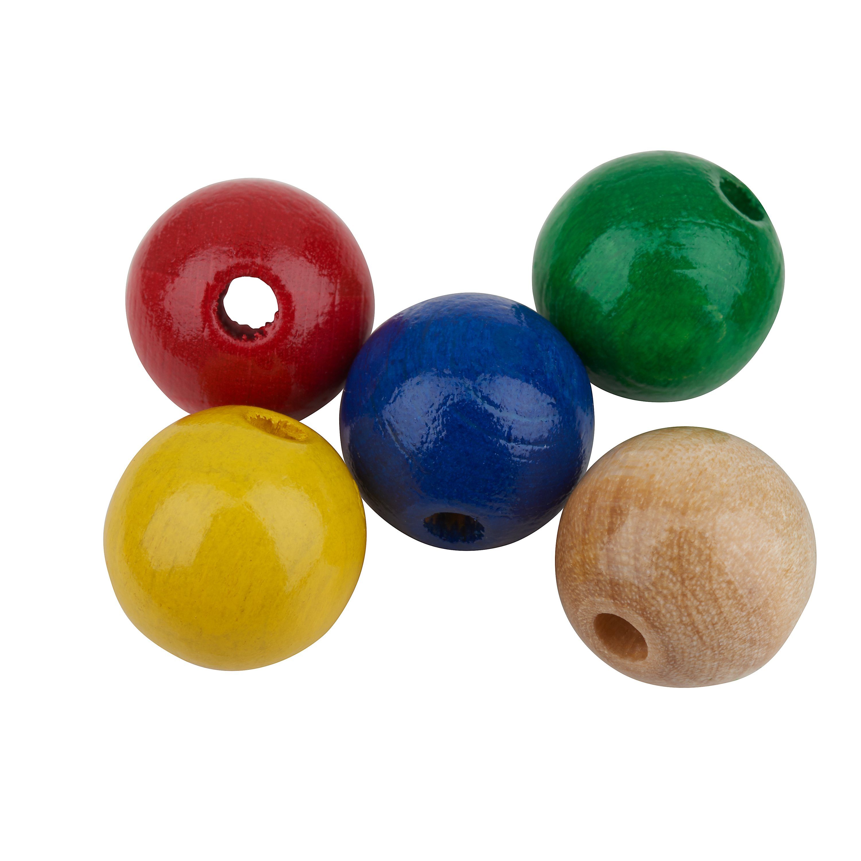 Knorr Prandell Bastelperlen, (15-tlg), Ø 15 mm