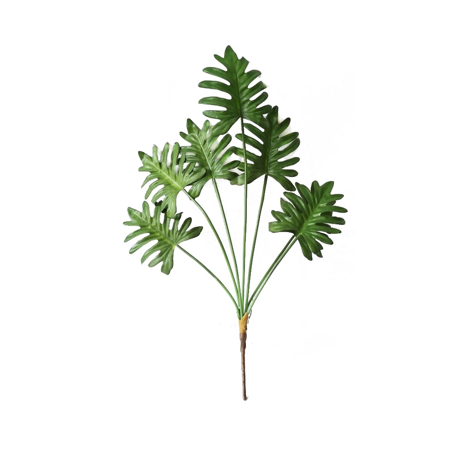 Kunstblume Kunstblume Monstera-Zweig Flora