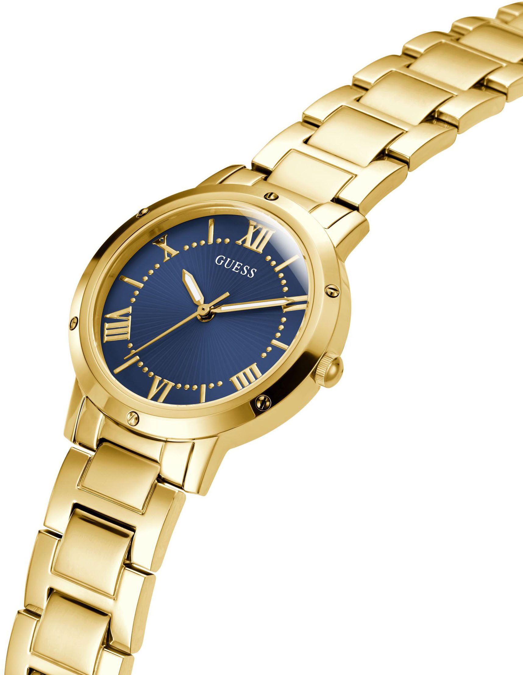 Guess Quarzuhr DAWN GW0404L4, Armbanduhr, Damenuhr, Edelstahlarmband günstig online kaufen