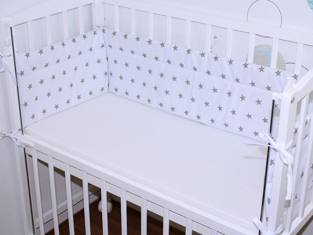 Primawela Bettnestchen Baby 170 cm für Beistellbett 40x90 cm Baby Bettumrandung Luftschutz
