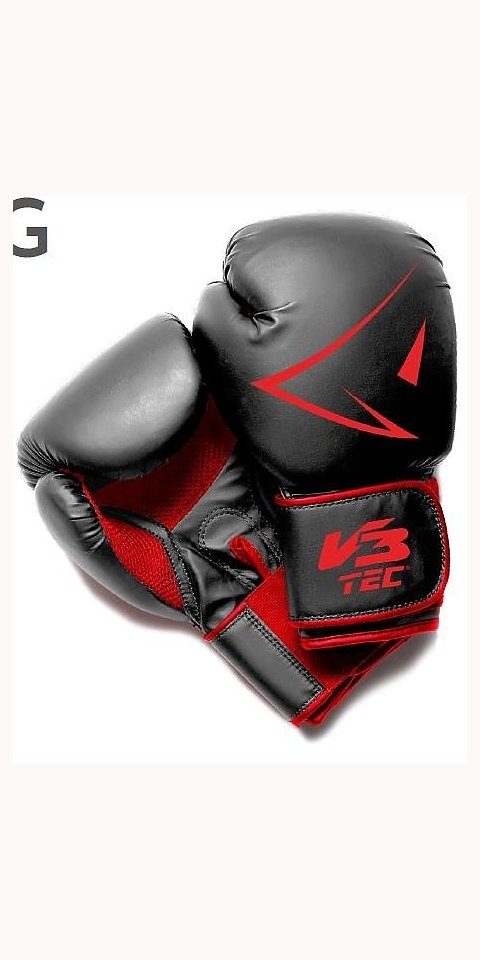 V3Tec Boxhandschuhe NOS CLUB PRO Boxhandschuh,schwarz-r 9001
