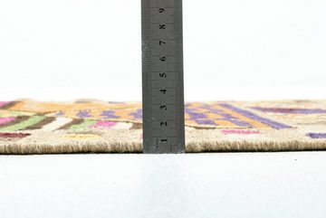 Wollteppich Kelim Royal 3, THEKO, rechteckig, Höhe: 5 mm, reine Wolle, Flachgewebe, handgewebt, mit Fransen