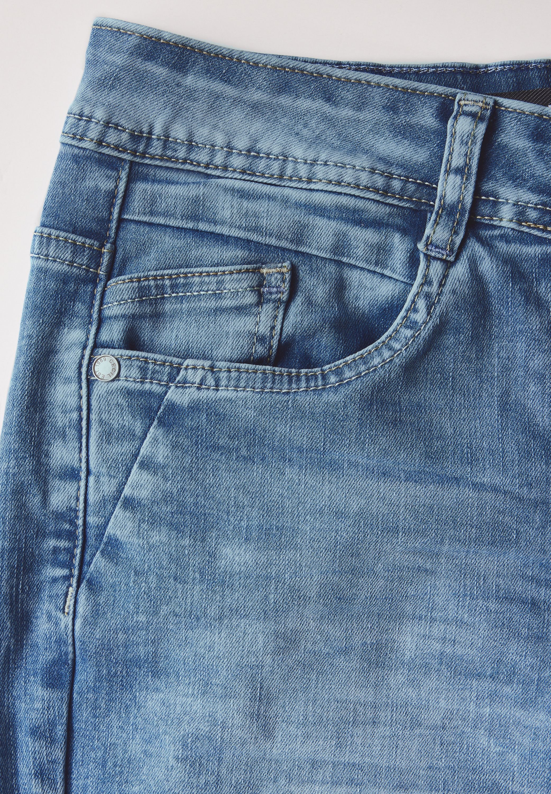 Cecil Slim-fit-Jeans "Style Toronto", bequemer fit günstig online kaufen