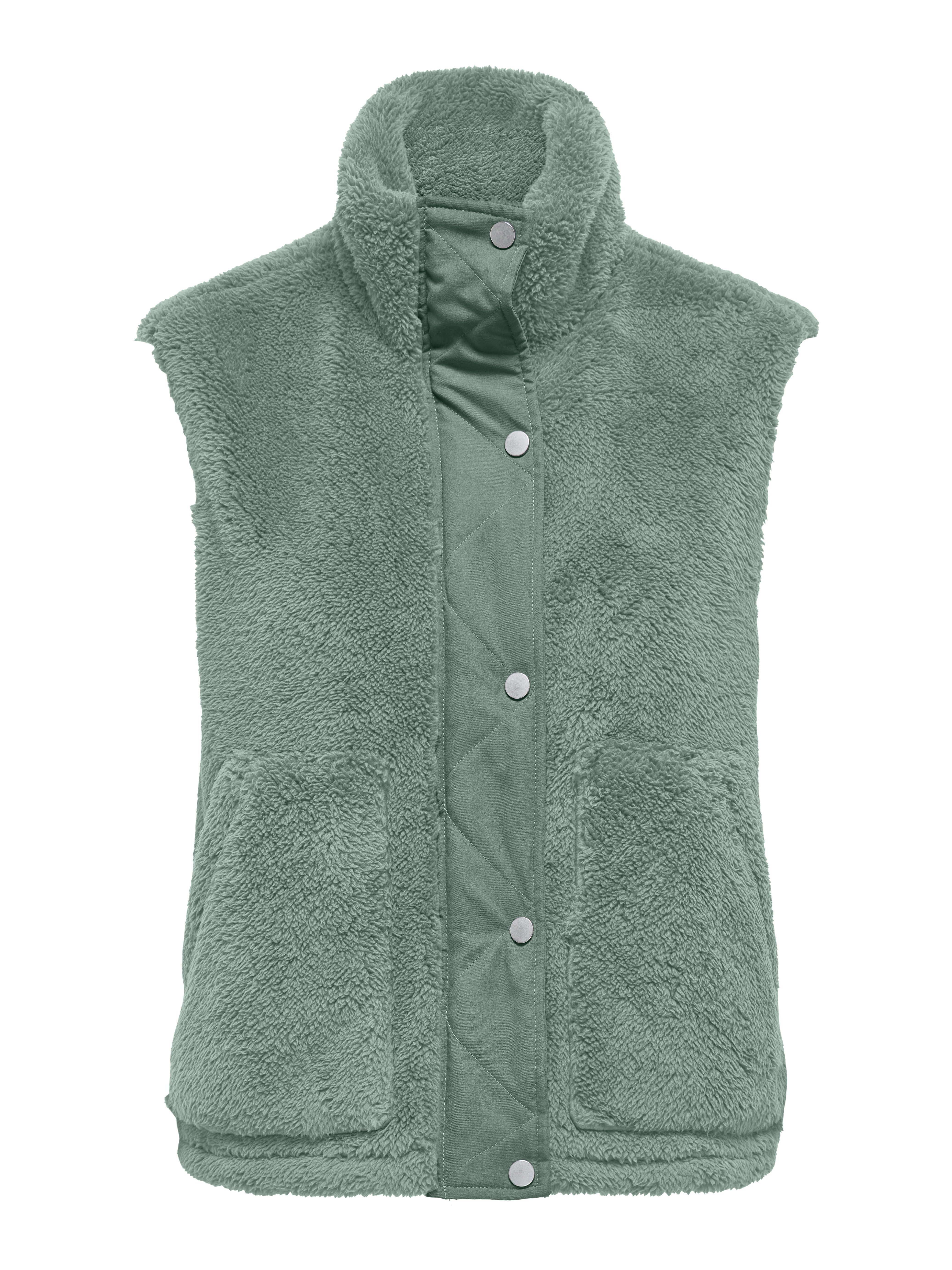 ONLY Plüschweste ONLBARI LIFE TEDDY WAISTCOAT OTW Kunstfaser