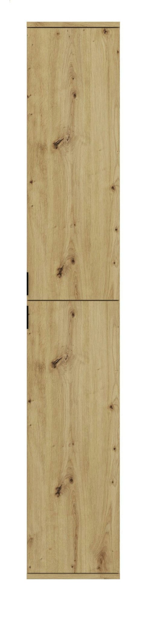 Inn.Furn Schuhschrank Line-Up (in Artisan Eiche, 30 x 193 cm) variable Inneneinteilung