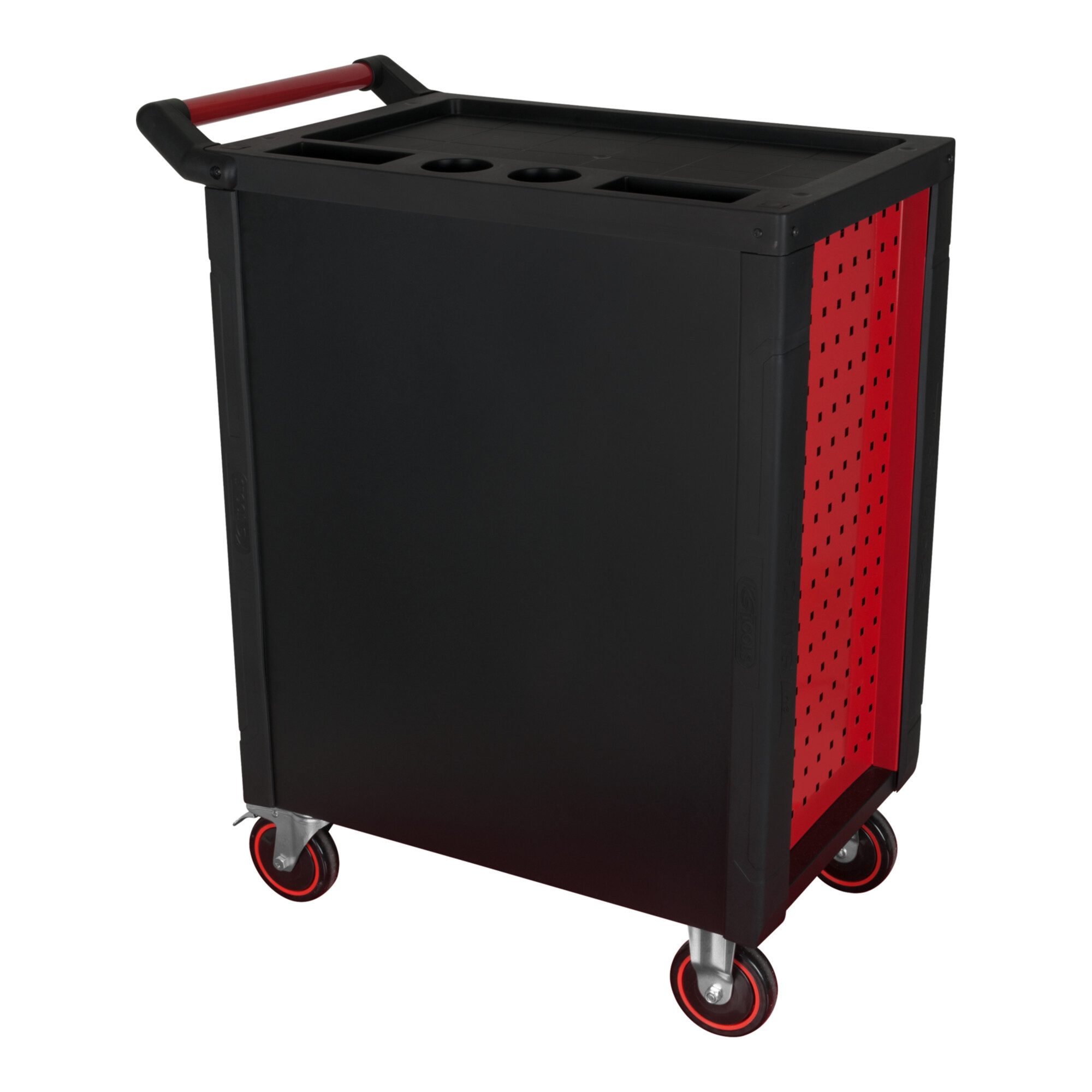 KS Tools Werkstattwagen KS Tools RACINGline SCHWARZ/ROT Werkstattwagen mit 7 Schubladen