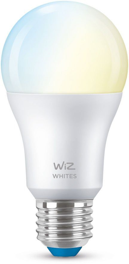 LED-Leuchtmittel Smart Plug-and-Play; mit WiZ Bundle, Plug, Sprachsteuerung Tunable kompatibel 2er White + E27, Set SmartThings; Warmweiß,
