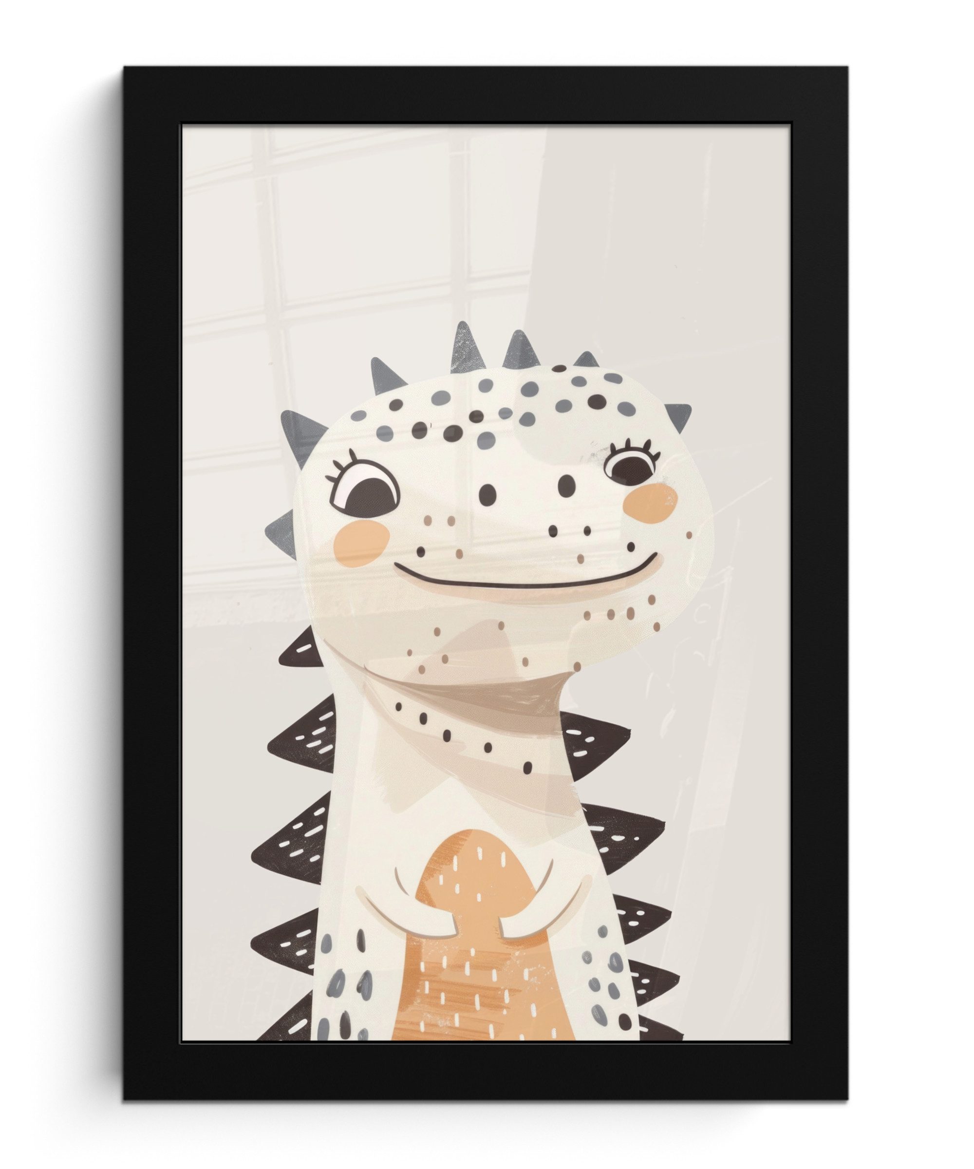 MuchoWow Poster Dinosaurier - Pastellfarben, (1 günstig online kaufen