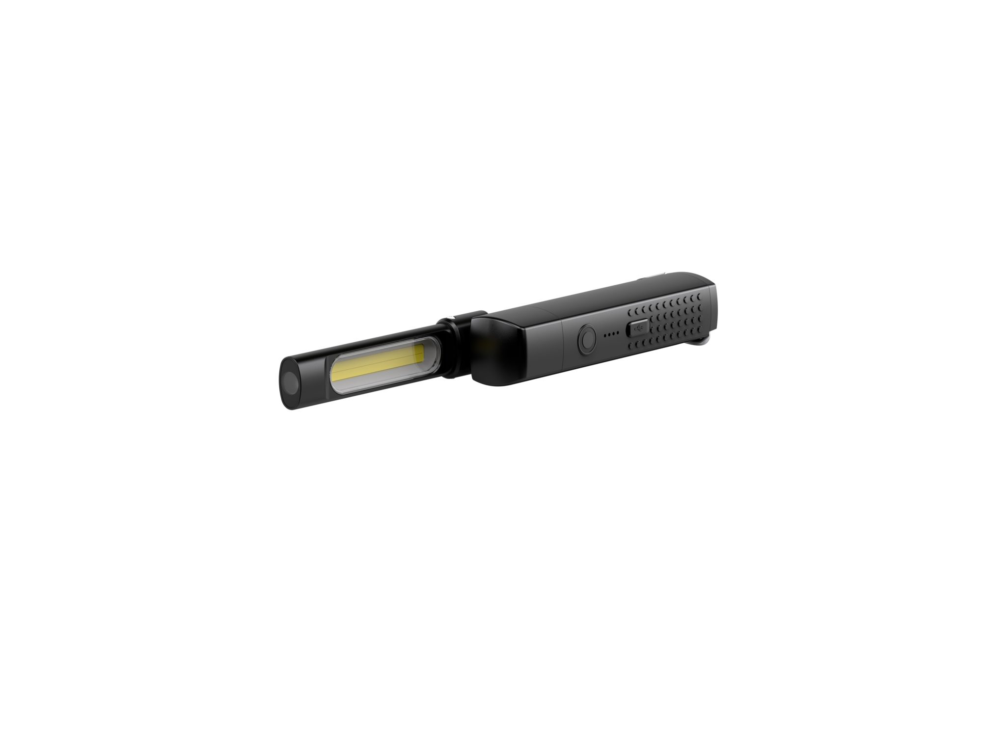 Ledlenser Taschenlampe W6R Work, 500 Lumen max., 70m Leuchtweite, 10 Std. Laufzeit, IP54, Akku, USB-C