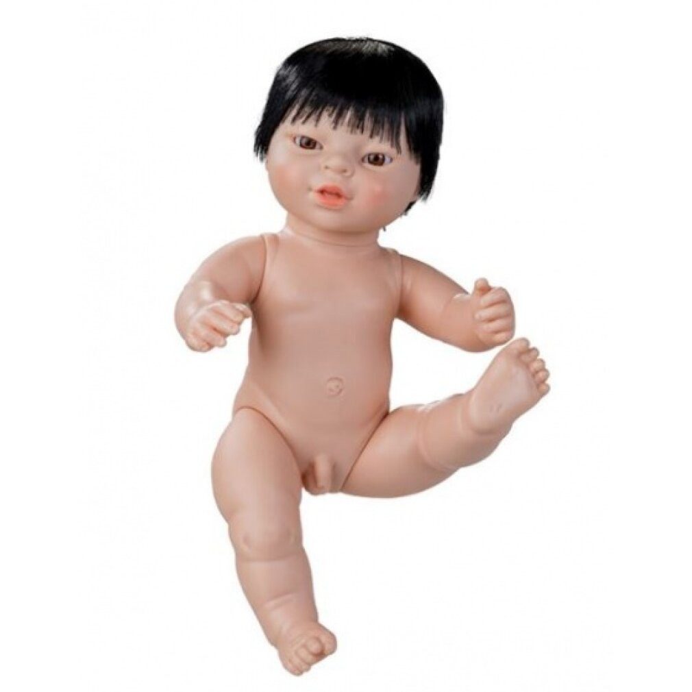 Berjuan Babypuppe Baby Doll Without Clothes Newborn Asian 38cm Boy günstig online kaufen