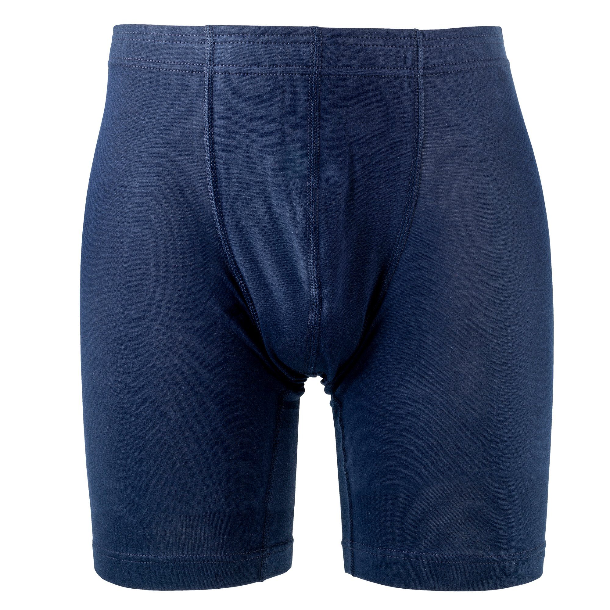 HERMKO Langer Boxer 8955 Longpant, Bio-Baumwolle/Elastan, ohne Eingriff, Dehnbund
