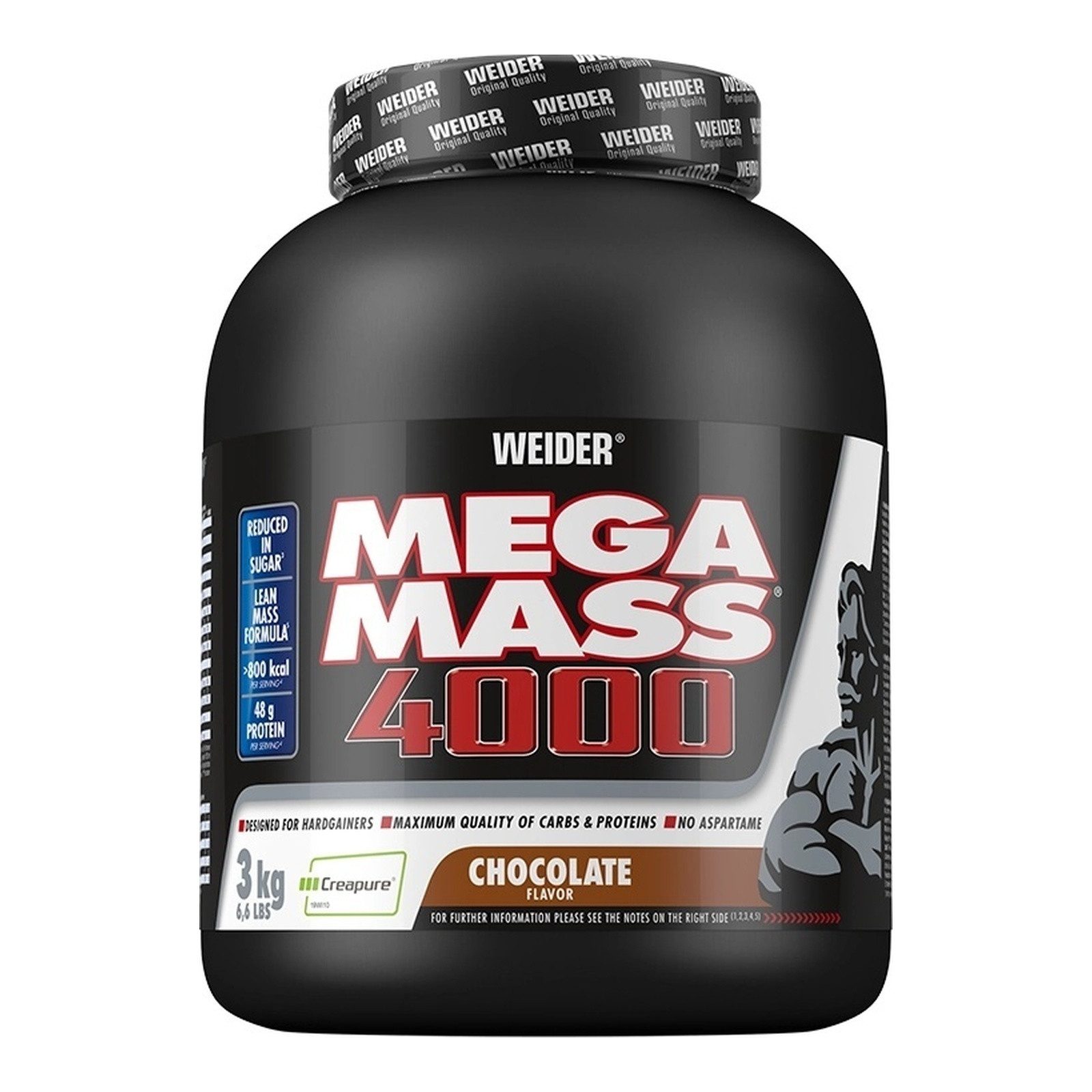 WEIDER® Weider Mega Mass 4000 Pulver, 3000 g