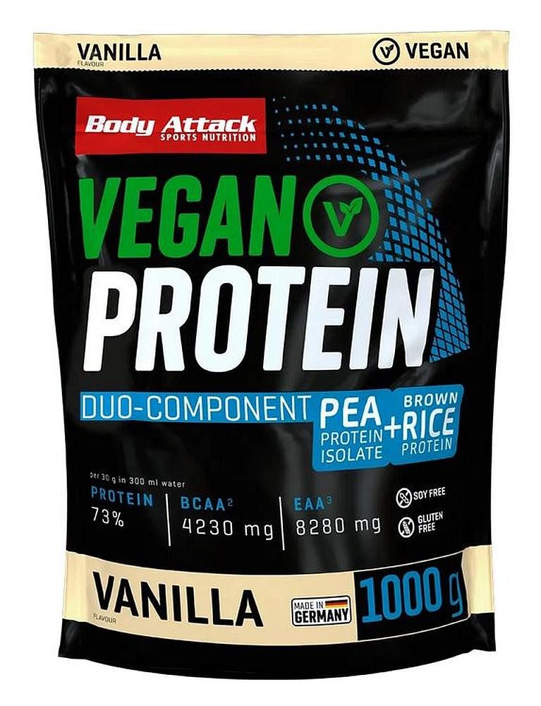 Body Attack Body Attack Vegan Protein – 1000g Pulver