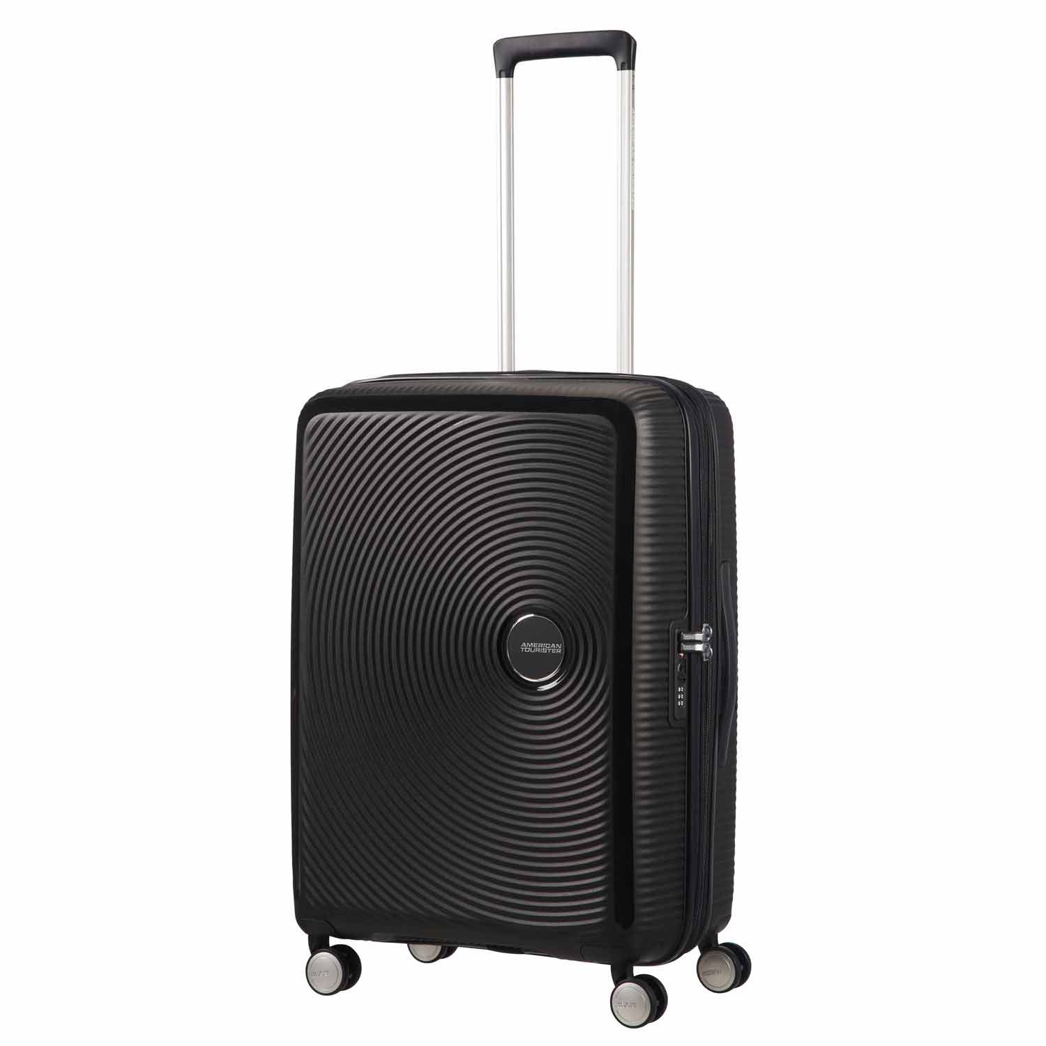 American Tourister® Koffer American Tourister SPINNER 67/24 TSA EXP Soundbox bass black, 4 Rollen Rollen