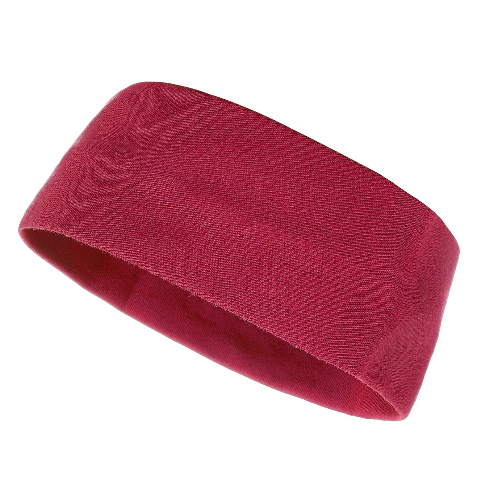 modAS Stirnband Unisex 2535 Kopfband Maritim Kinder und Erwachsene zweilagig Baumwolle Streifen & Unifarben, leichter Tragekomfort, Formstabil & Pflegeleicht