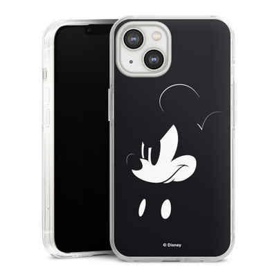 DeinDesign Handyhülle Mickey Mouse Offizielles Lizenzprodukt Disney Mickey Mouse - Mad, Apple iPhone 14 Hülle Bumper Case Handy Schutzhülle Smartphone Cover
