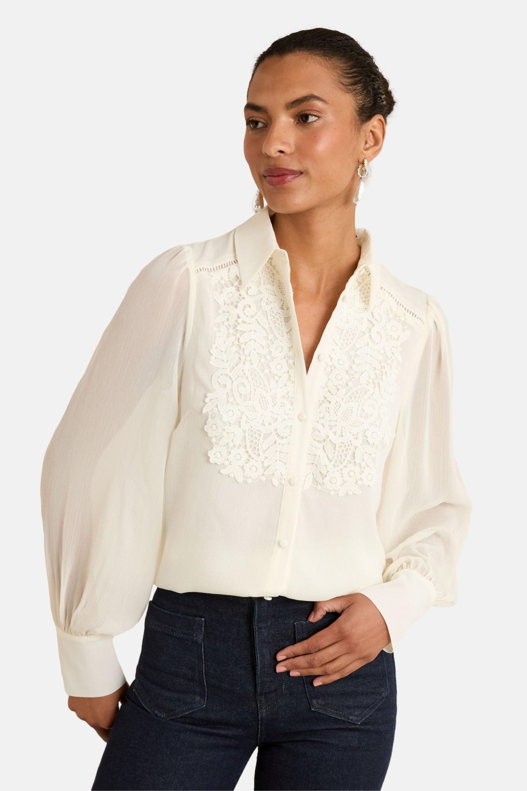Langarmhemd Love & Roses Langärmeliges Shirt