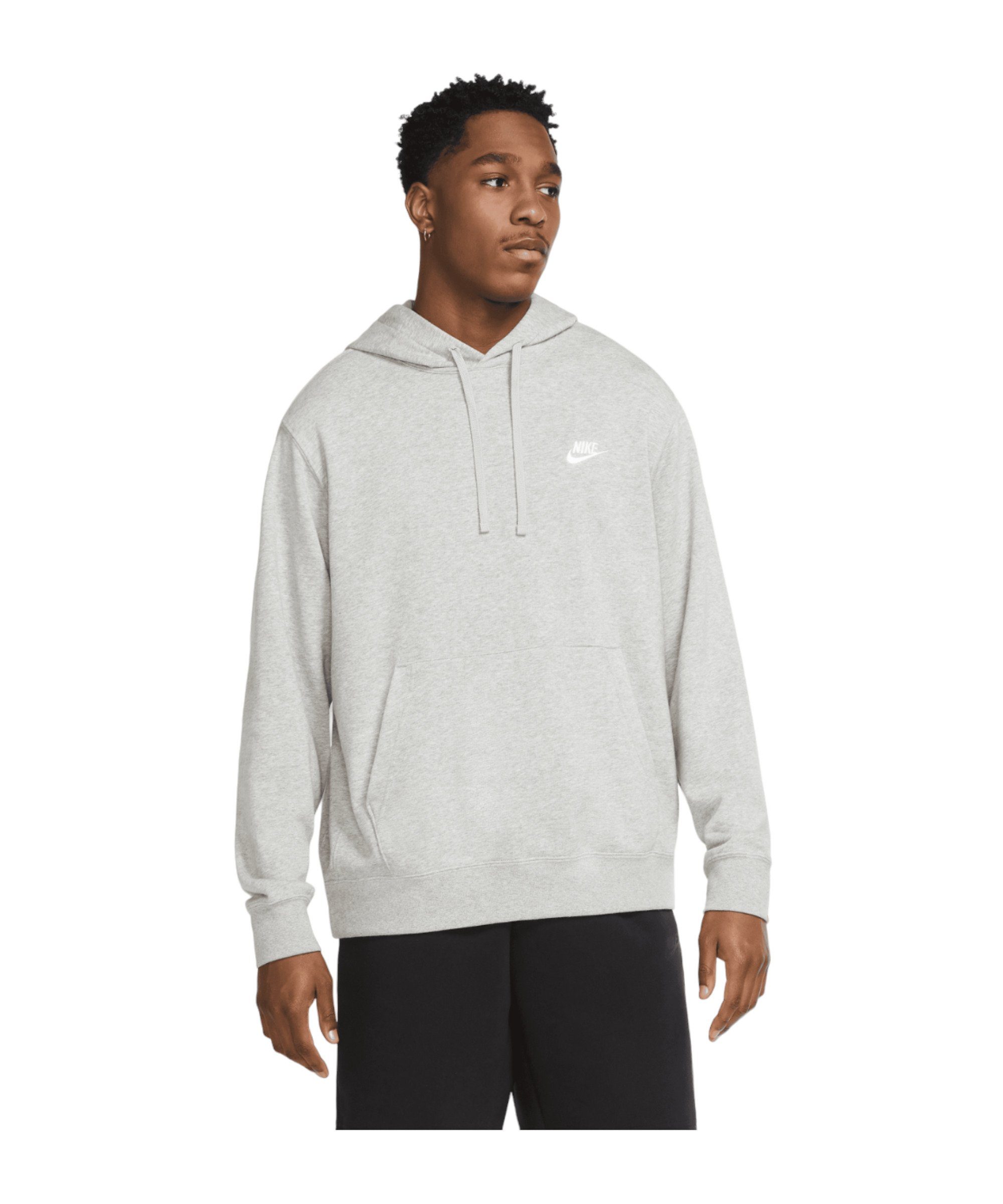 Nike Sportswear Sweatshirt Club Hoody grau