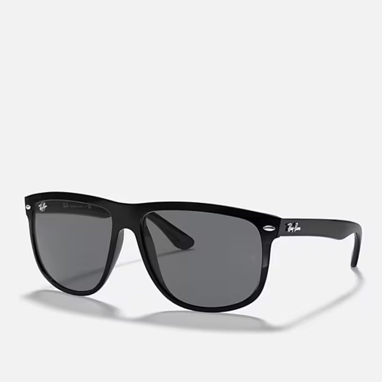 Ray-Ban Sonnenbrille Ray-Ban Boyfriend RB4147 601/87 Black On Dark Grey