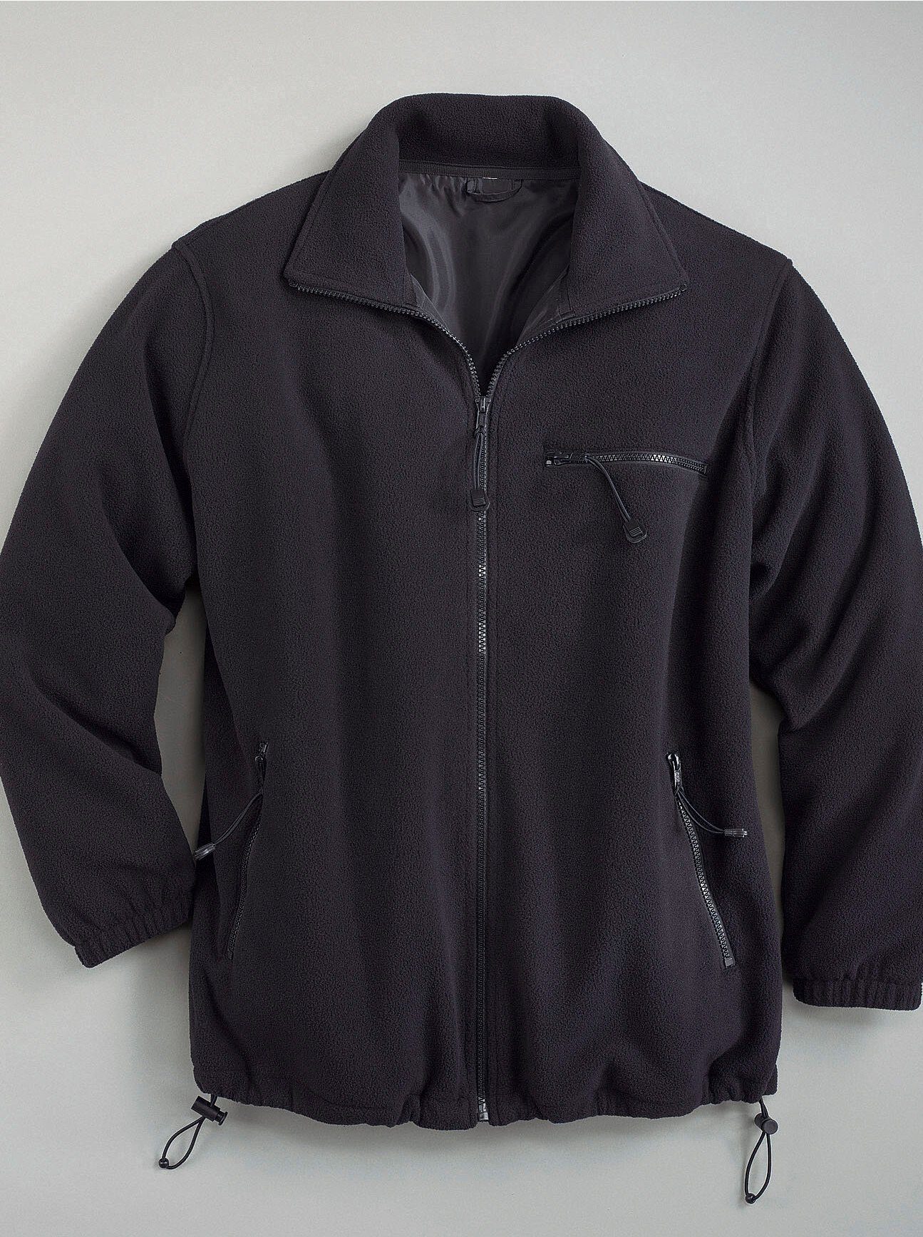 WEIDEN Fleecejacke schwarz WITT