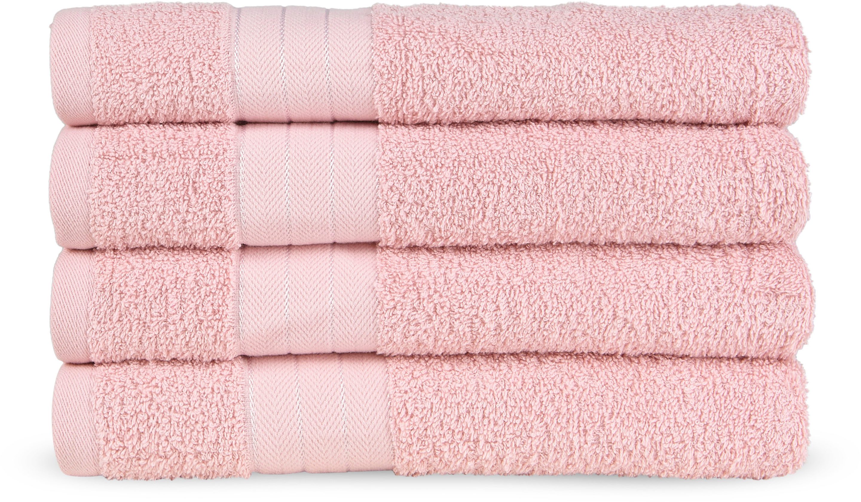 good morning Handtücher »Uni«, (Set, 4 St., 4 Handtücher (50x100 cm), Baumw günstig online kaufen