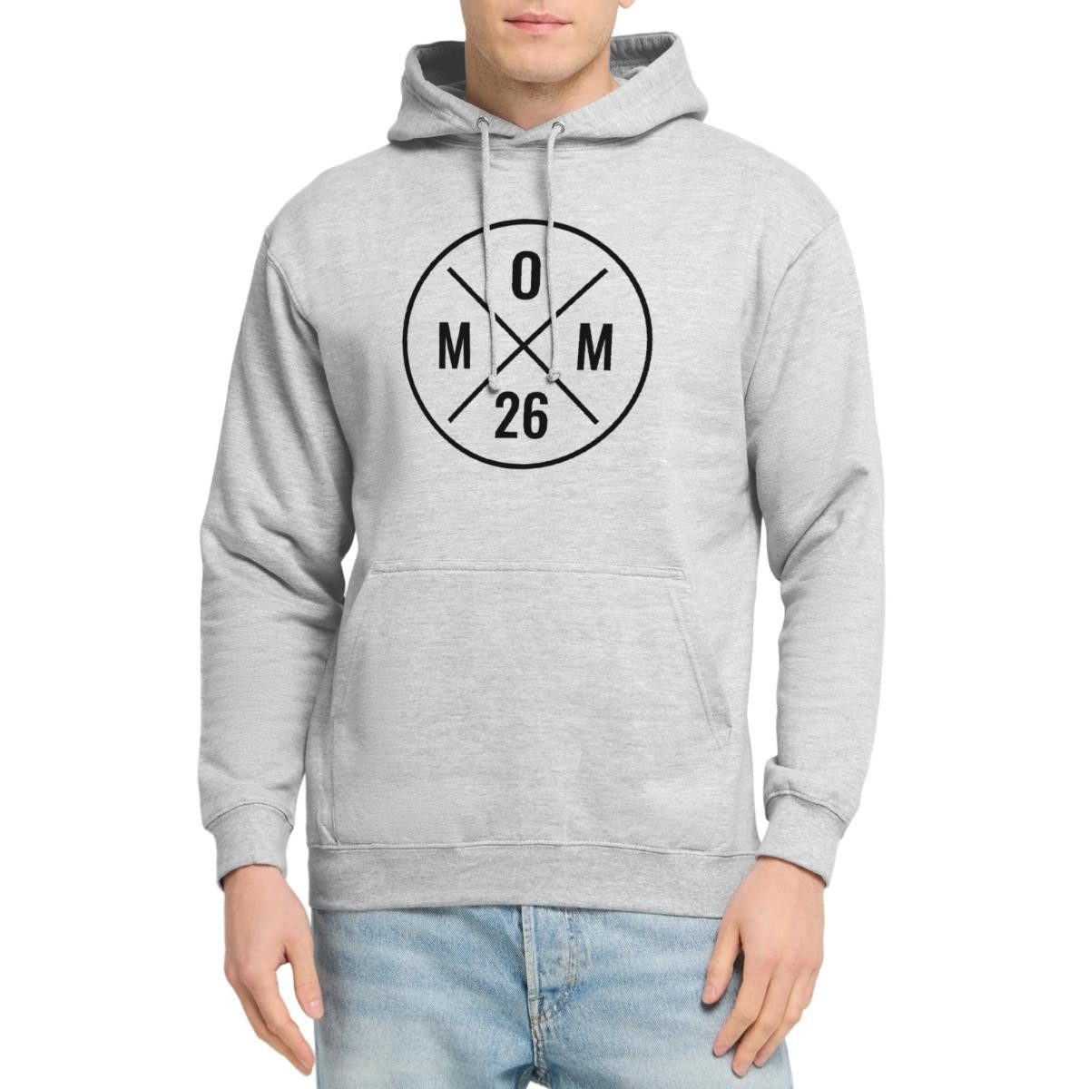 Spreadshirt Hoodie Mom 2026 Modernes Mama Logo Schwangerschaft Unisex Hoodie (1-tlg)