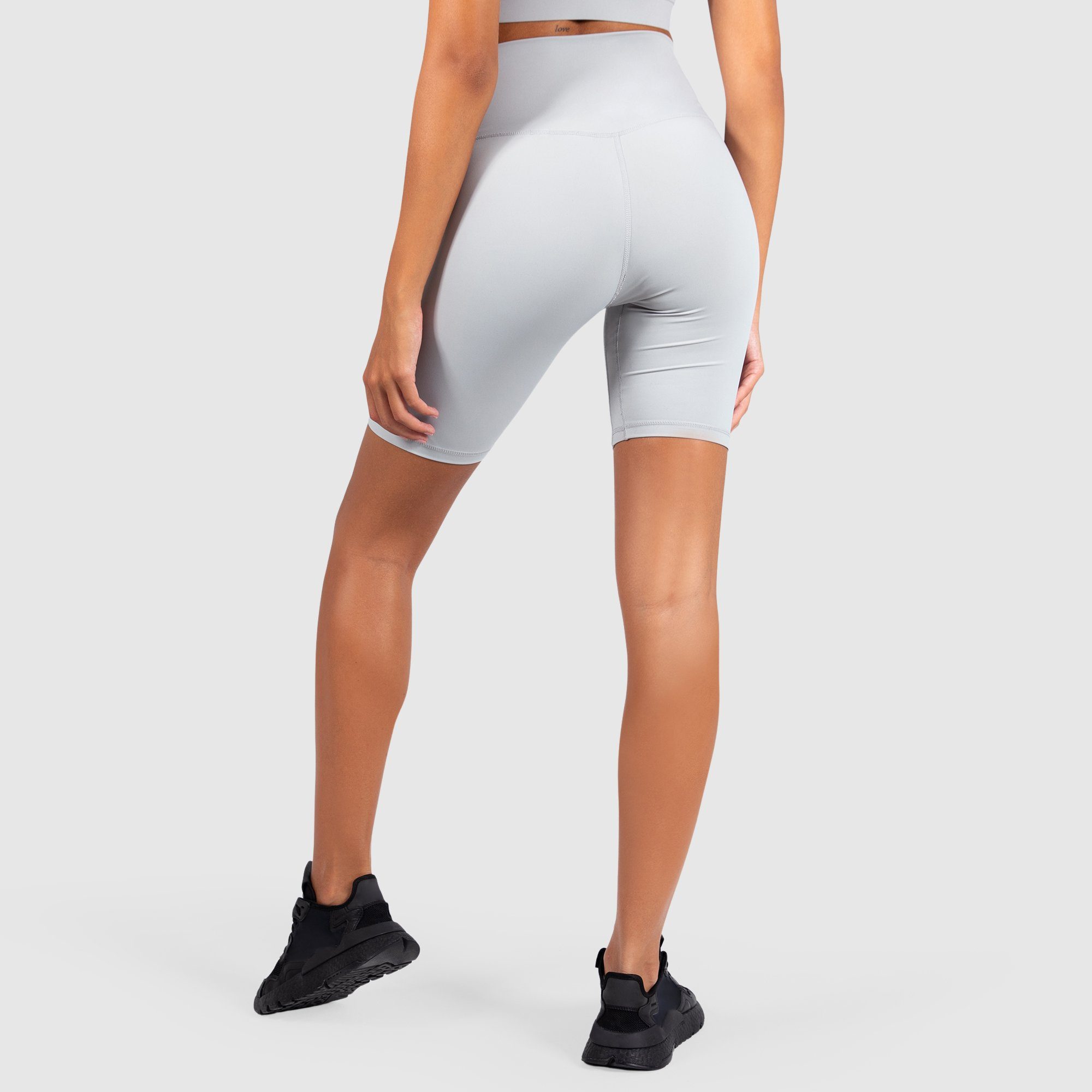 Smilodox Affectionate Grau Shorts