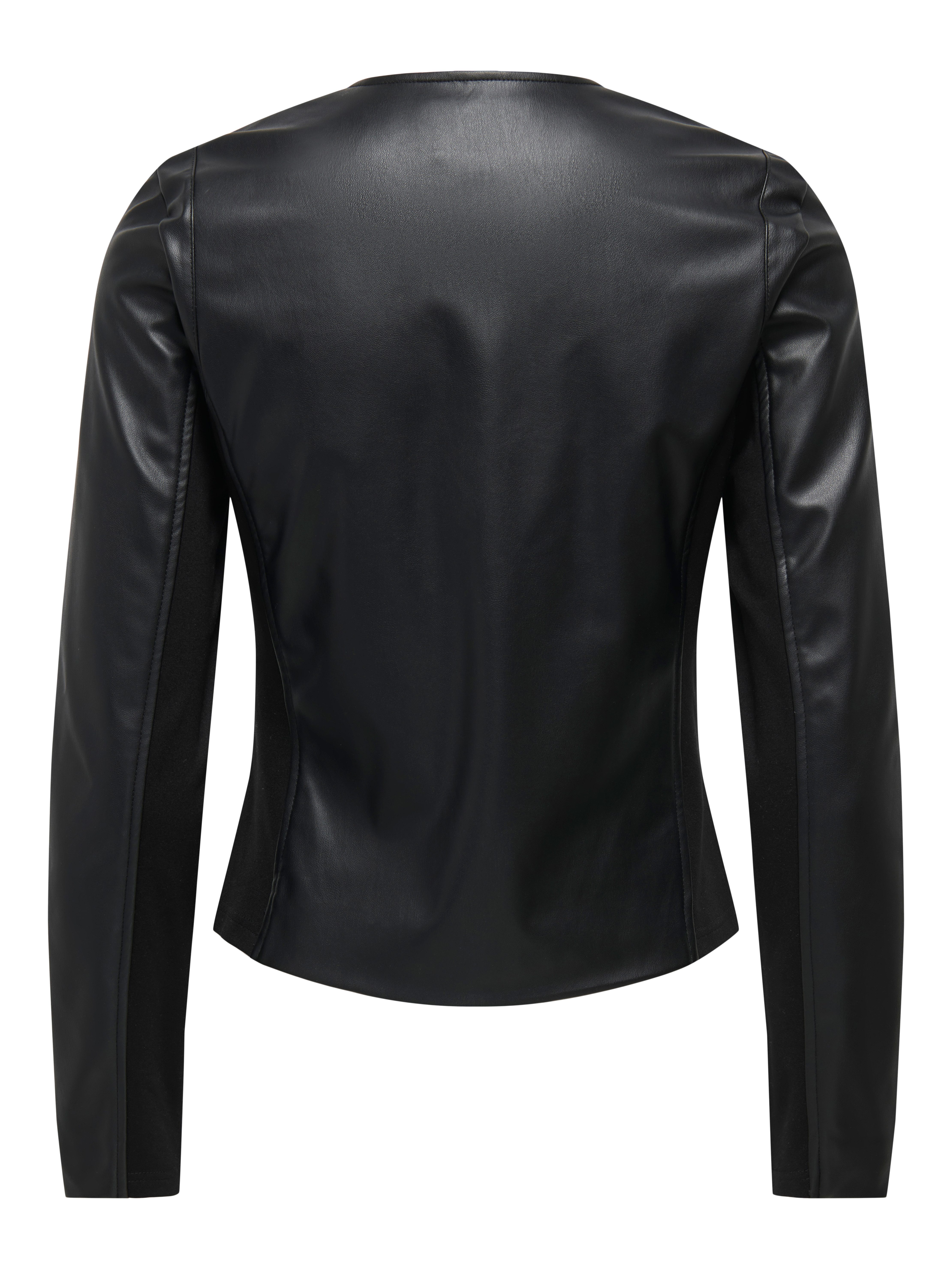 ONLY Lederimitatjacke ONLBITTEN MIX FAUX LEATHER JACKET CC OTW Lederimitat