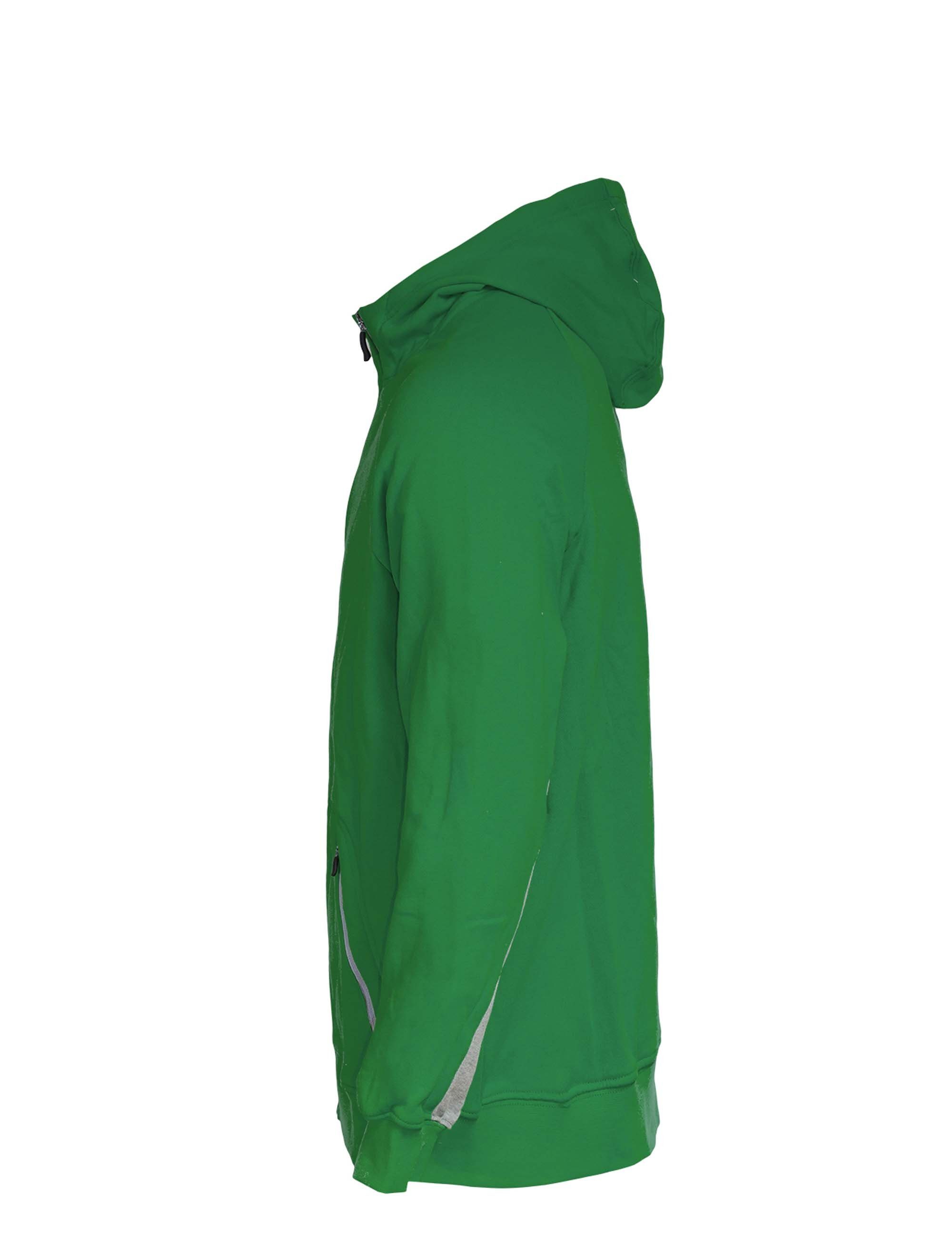 PEAK Sweatjacke Zip Hoody im Look grün sportlichen