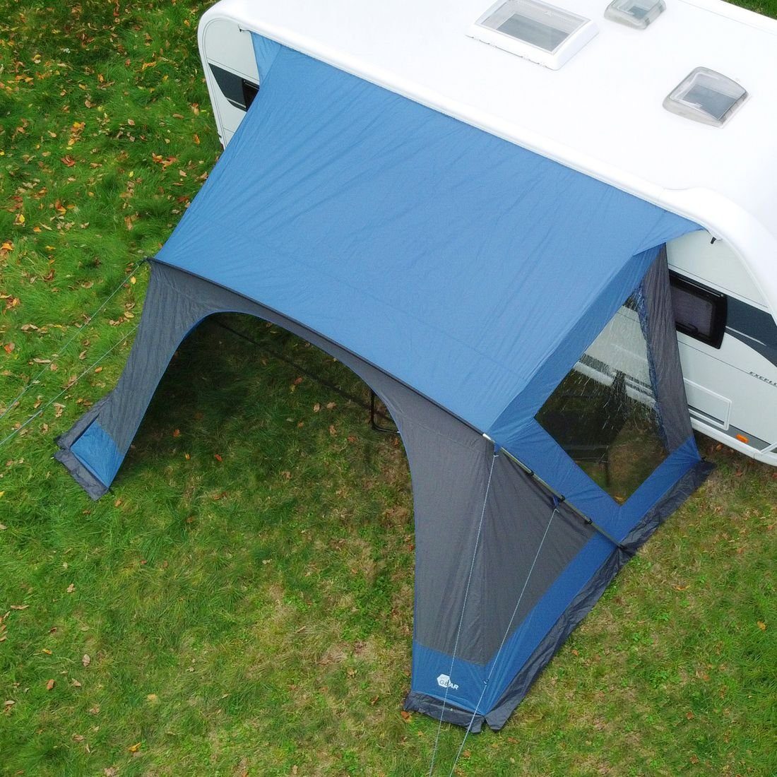 yourGEAR Vorzelt your GEAR Sharki 330 - Wohnwagen Sonnendach Vorzelt Alugestänge, Personen: 0