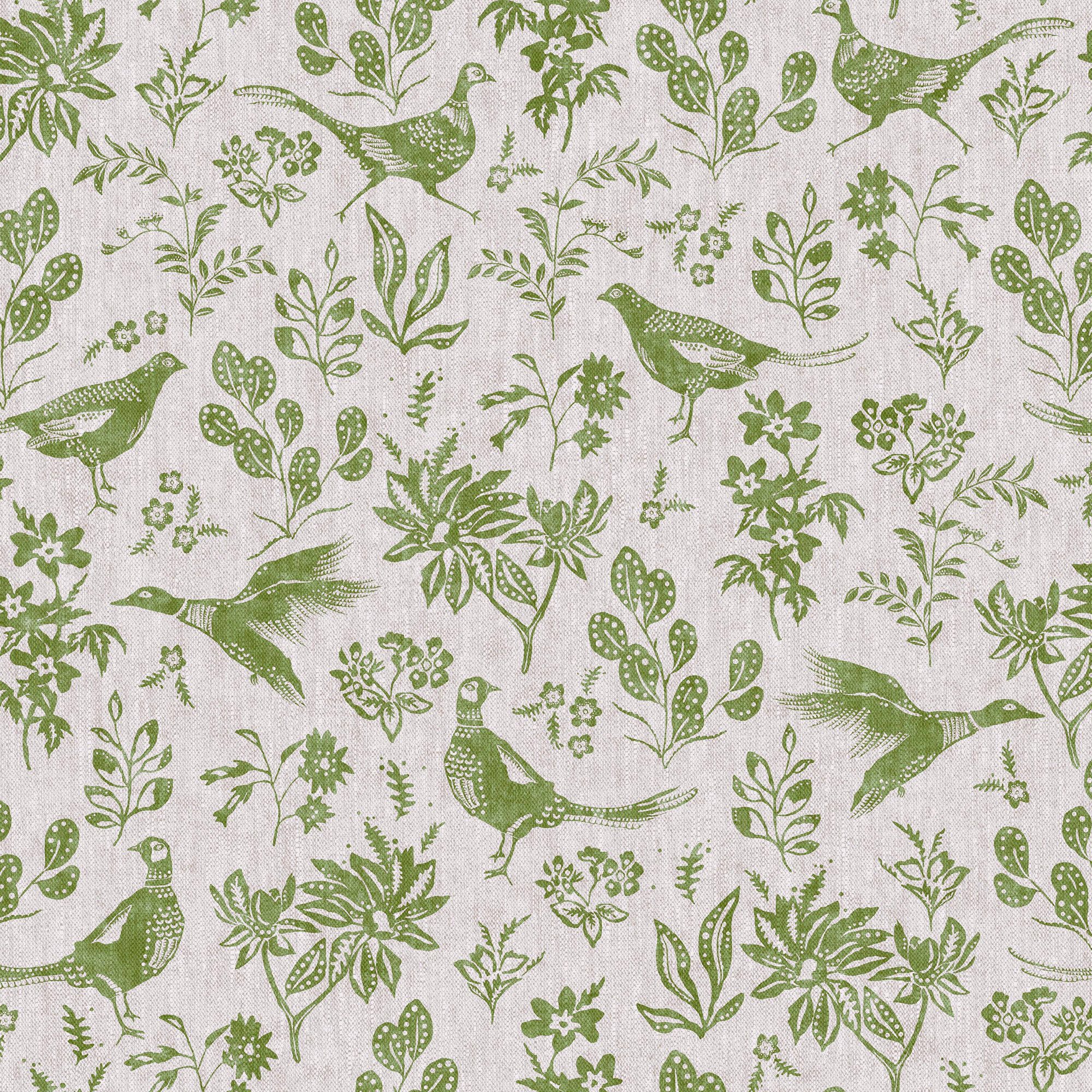 Joules Vliestapete Pheasant Print, glatt, Motiv, (1 St), Design Tapeten