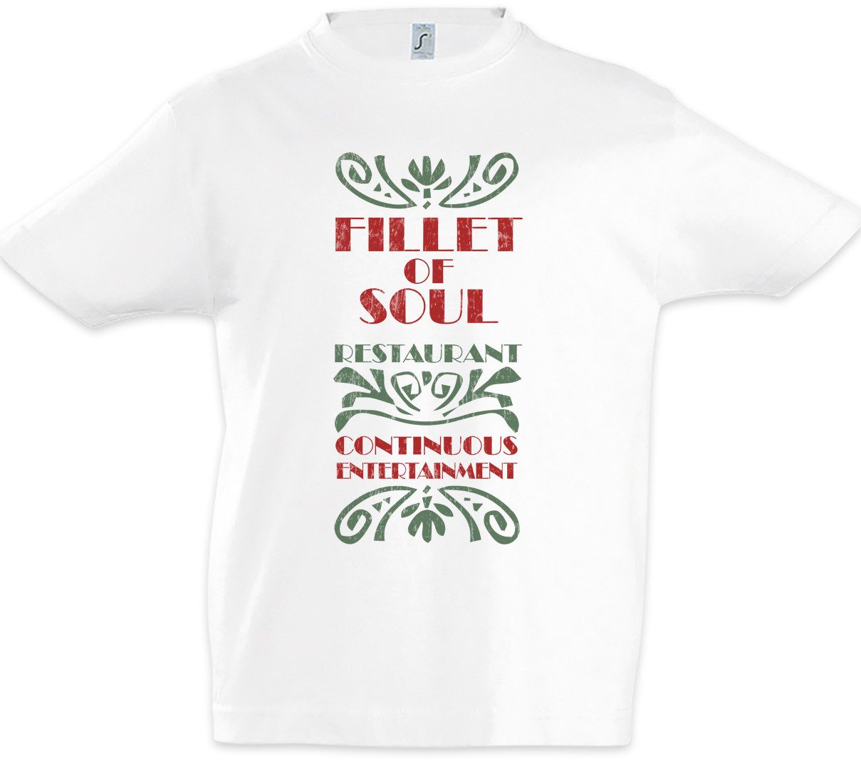 Print-Shirt Fillet Of Soul Restaurant Kinder T-Shirt James Sign Logo Spot Symbol