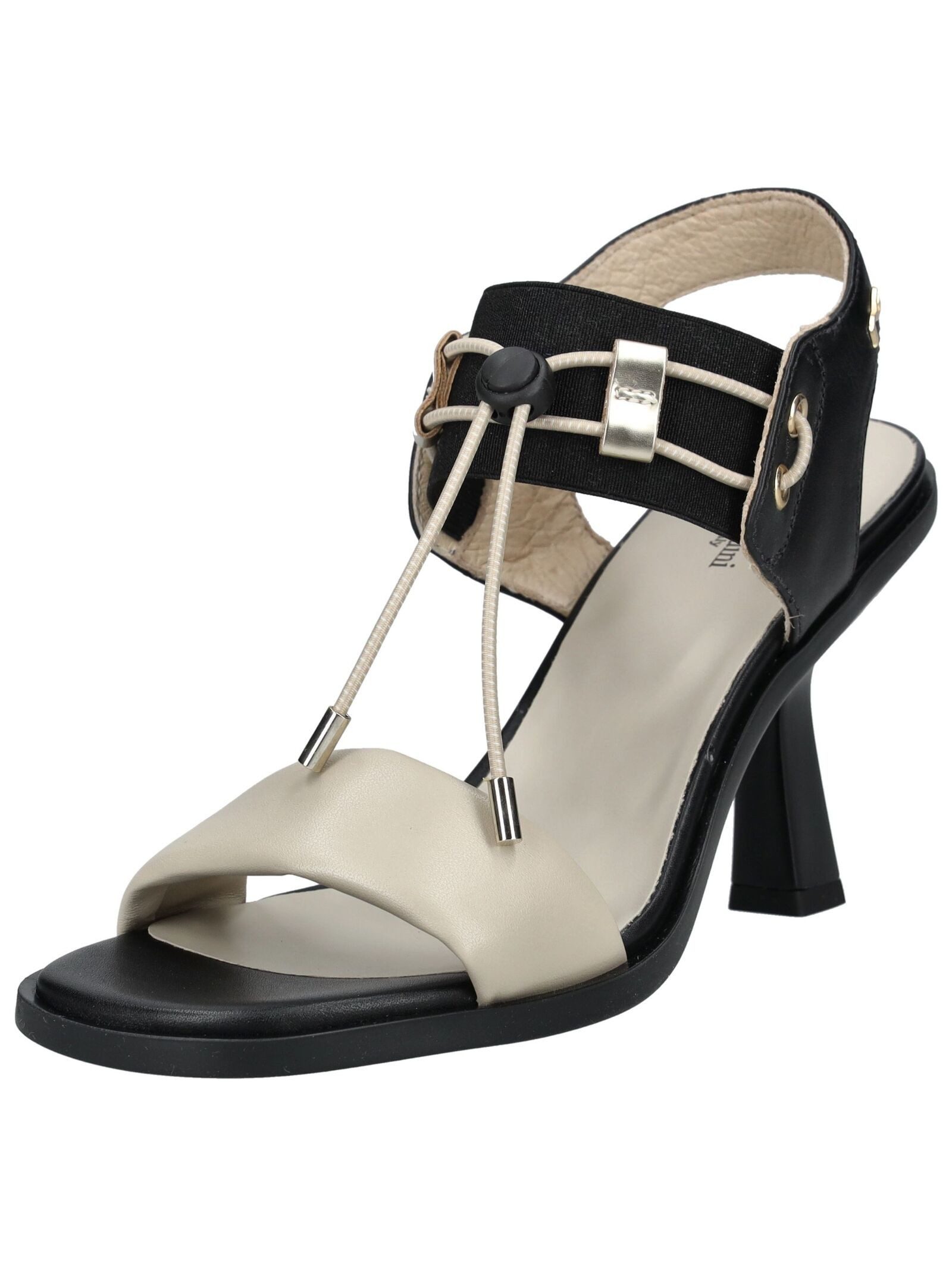 Nero Giardini Sandalen Leder/Textil High-Heel-Sandalette günstig online kaufen