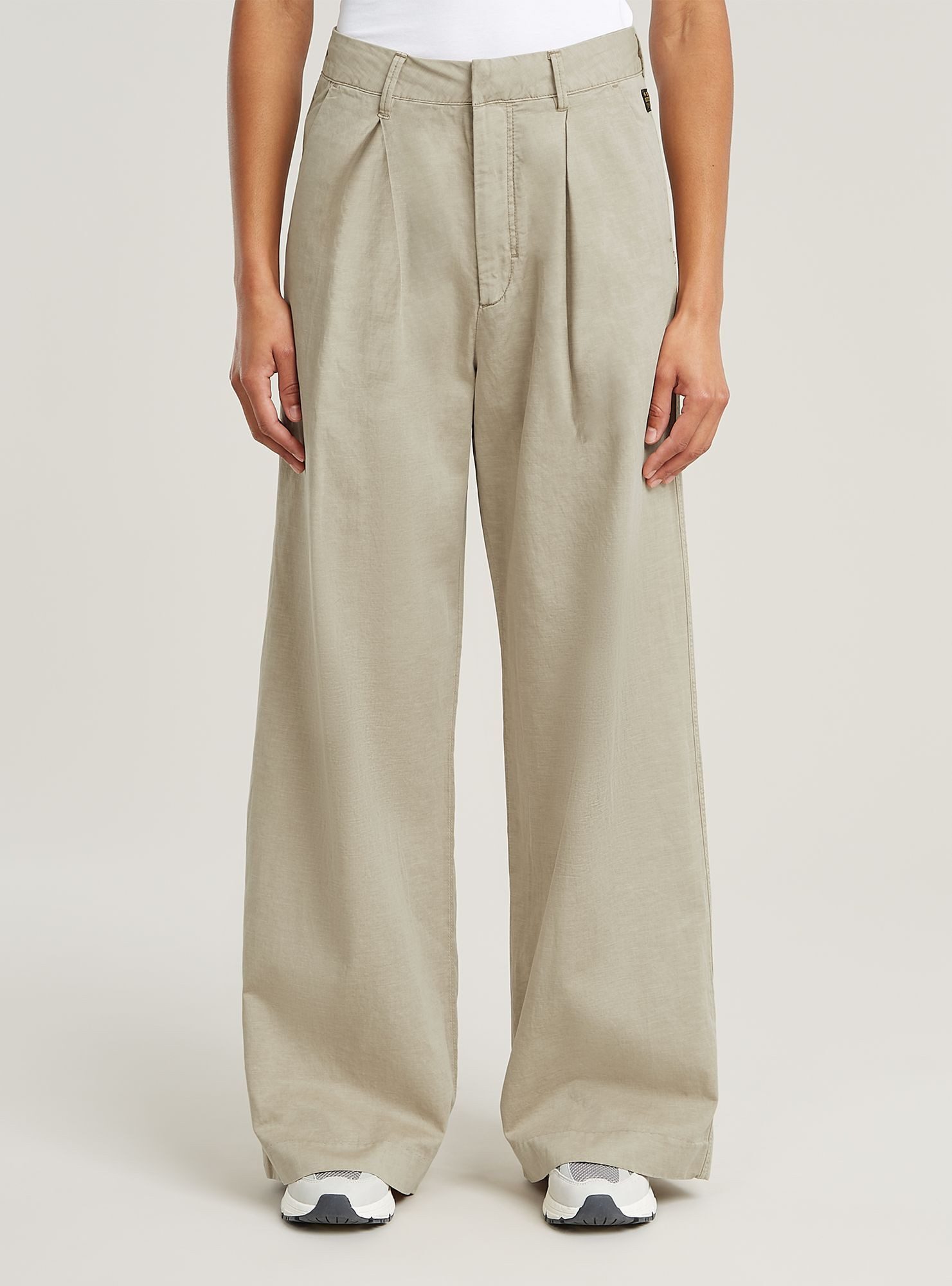 G-STAR Chinohose Hose Fluid mit weitem Bein