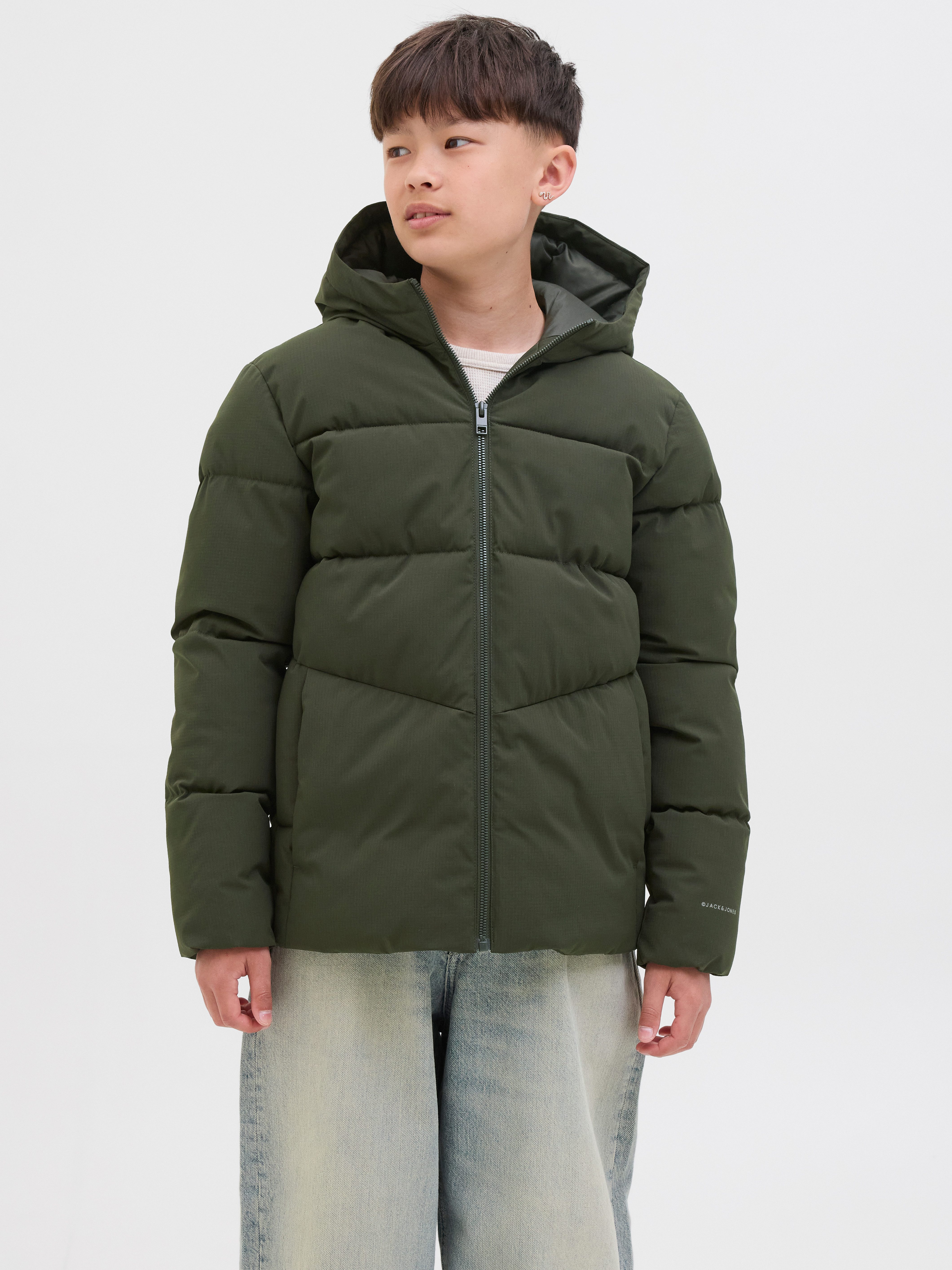 Jack & Jones Junior Steppjacke JJGLOBAL PUFFER JACKET JNR