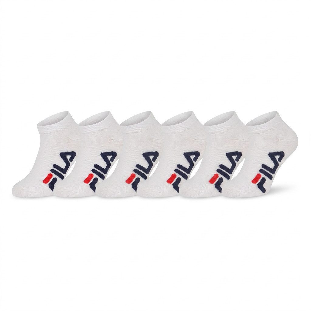 Fila Sneakersocken JUNIOR UNISEX INVISIBLE SOCKS (6 Paar) mit Logoschriftzug seitlich