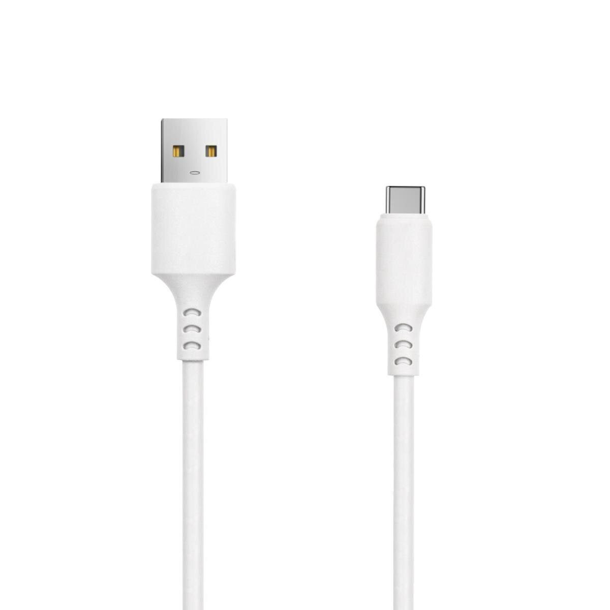 Setty USB-A auf USB-C 1m 10W 2A USB-Kabel, USB Typ A • USB-C, (100 cm), Laden und Datenübertragung mit bis zu 10 W