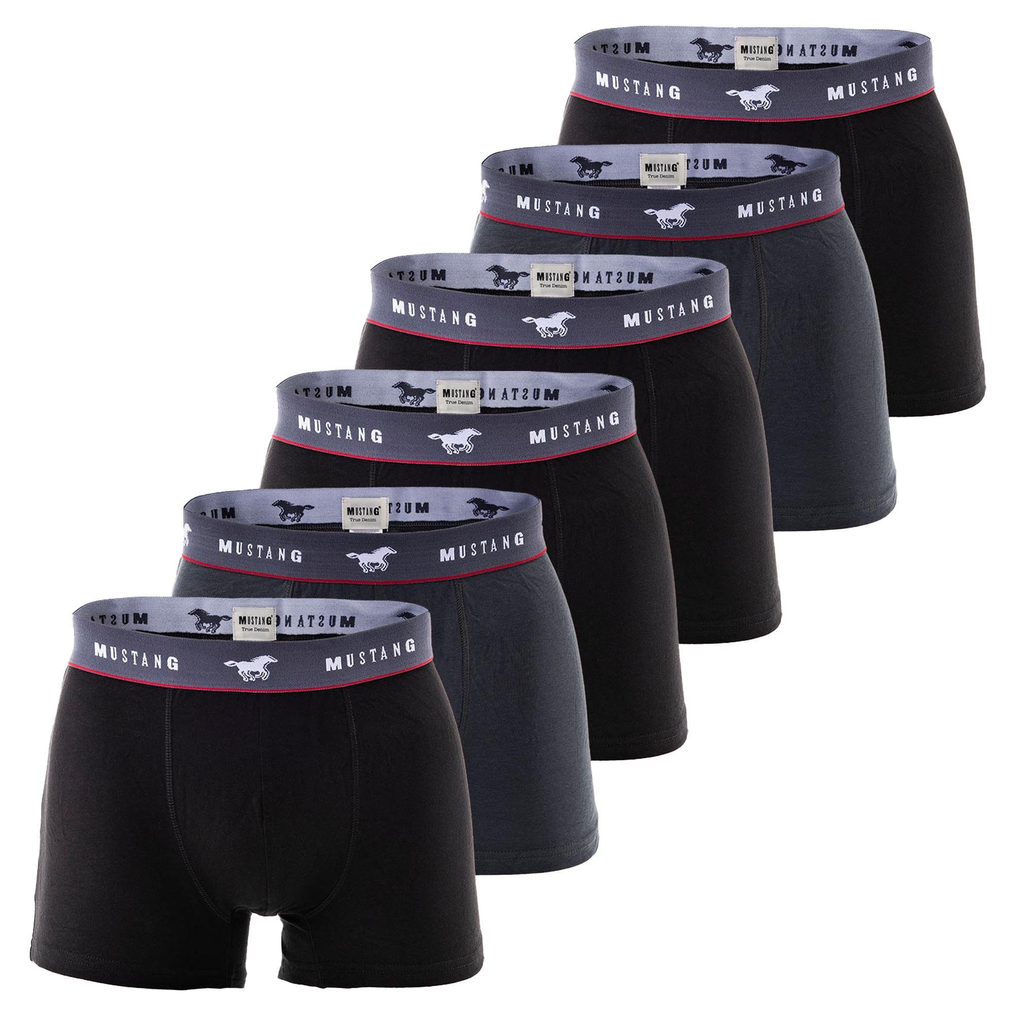 Boxer Herren Boxershort 6er Pack Baumwolle