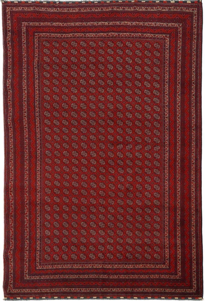 Orientteppich Afghan Mauri 251x350 Handgeknüpfter Orientteppich, Nain Trading, rechteckig, Höhe: 6 mm