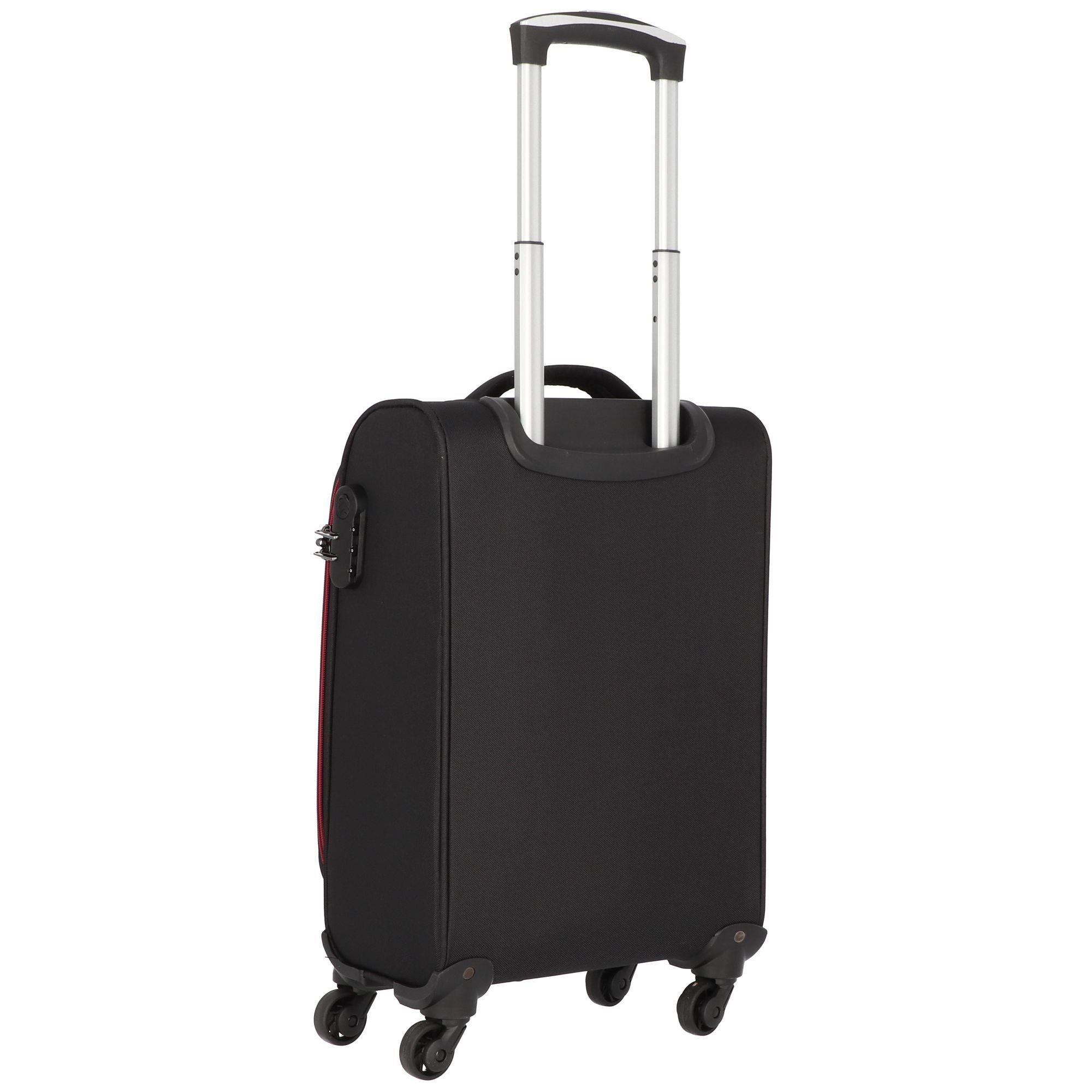 NOWI hand luggage trolley Sevilla, 4 wheels, polyester