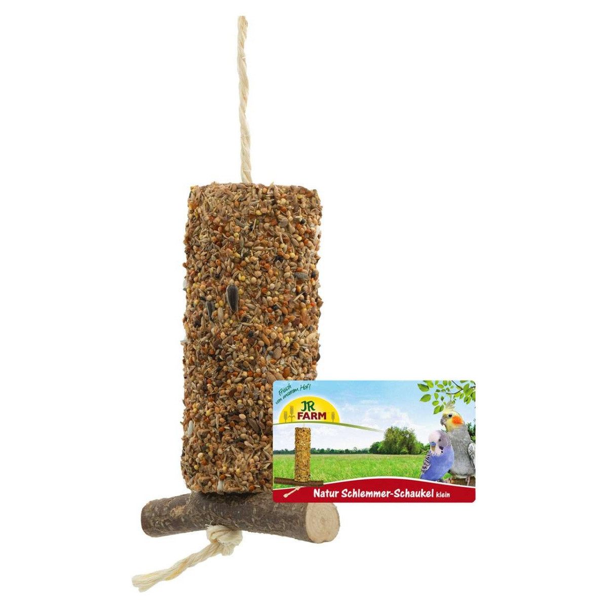 JR Farm Birds Natur Schlemmer-Schaukel klein 100 g - 3 Stück, für: Vogel