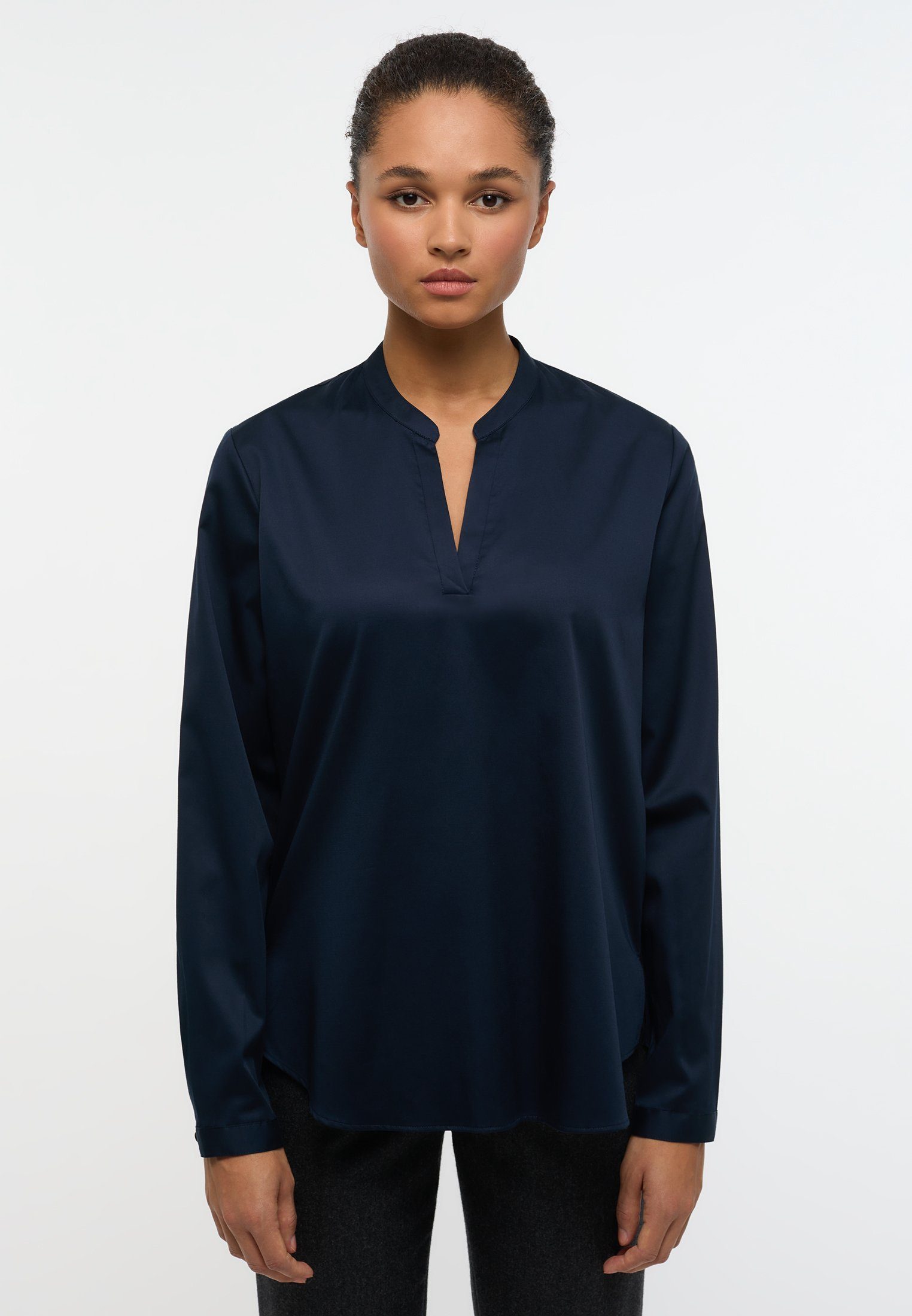 Eterna Longbluse LOOSE FIT EASY IRON (bügelleicht) günstig online kaufen
