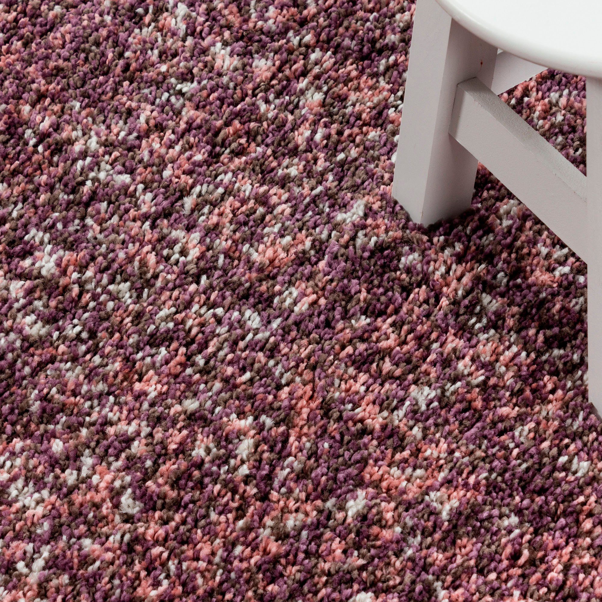 Ayyildiz Teppiche Hochflor-Teppich Enjoy Shaggy, rund, günstig online kaufen